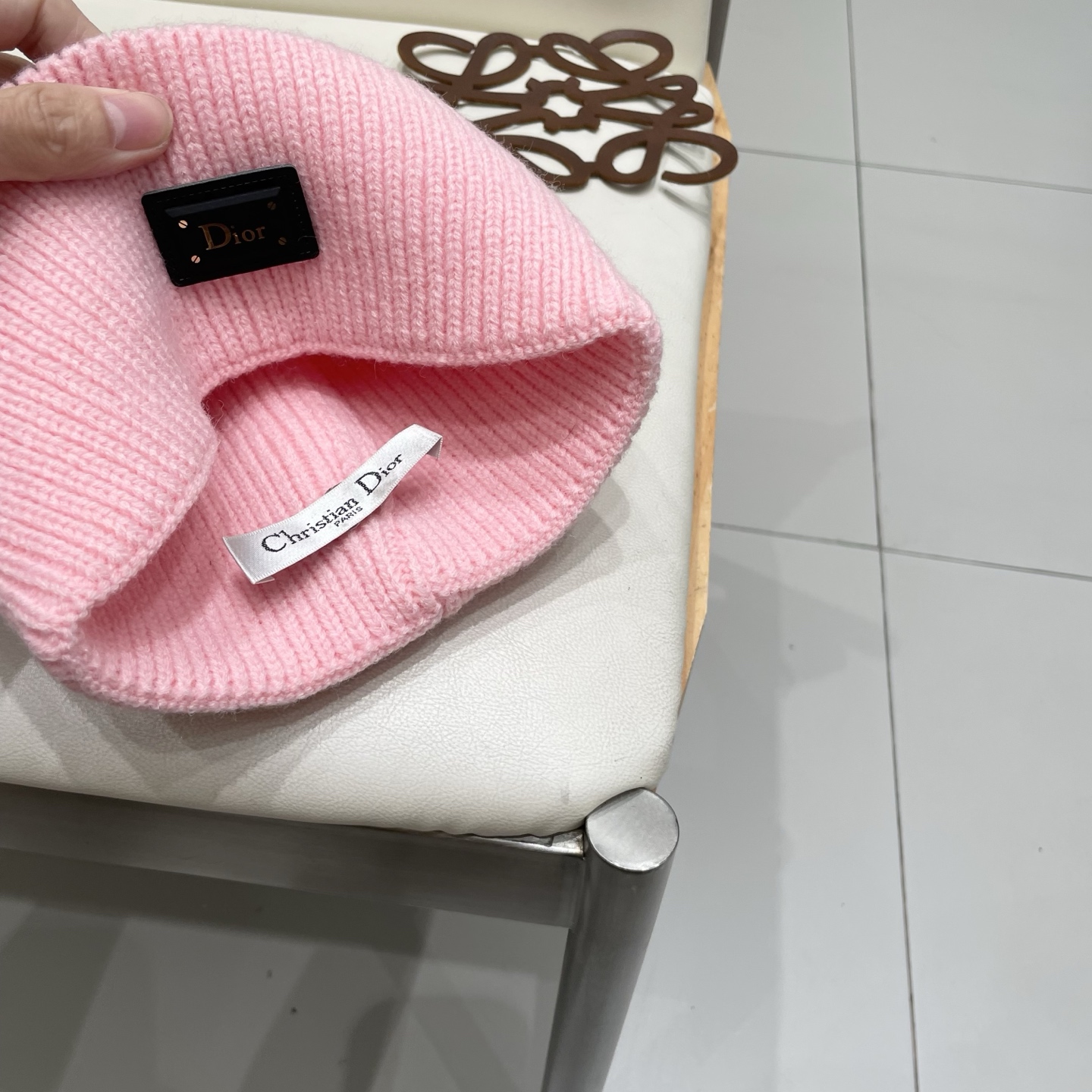  Dior Miss迪奥针织毛线帽，毛线帽