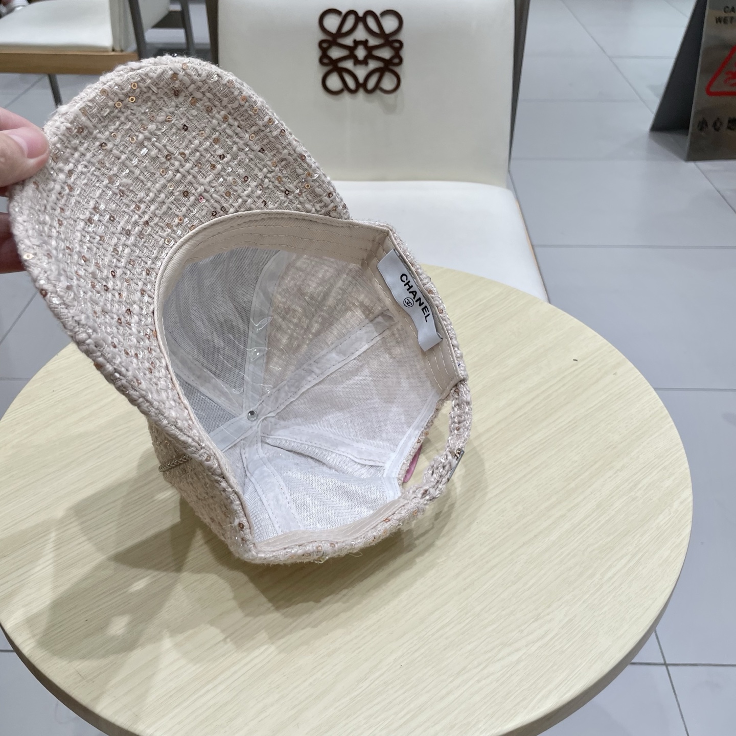  CHANEL 香奈儿 秋冬新款棒球帽 珍珠重工制作大气👈🏻👍休闲时尚👩潮流又有范👍百搭款！
