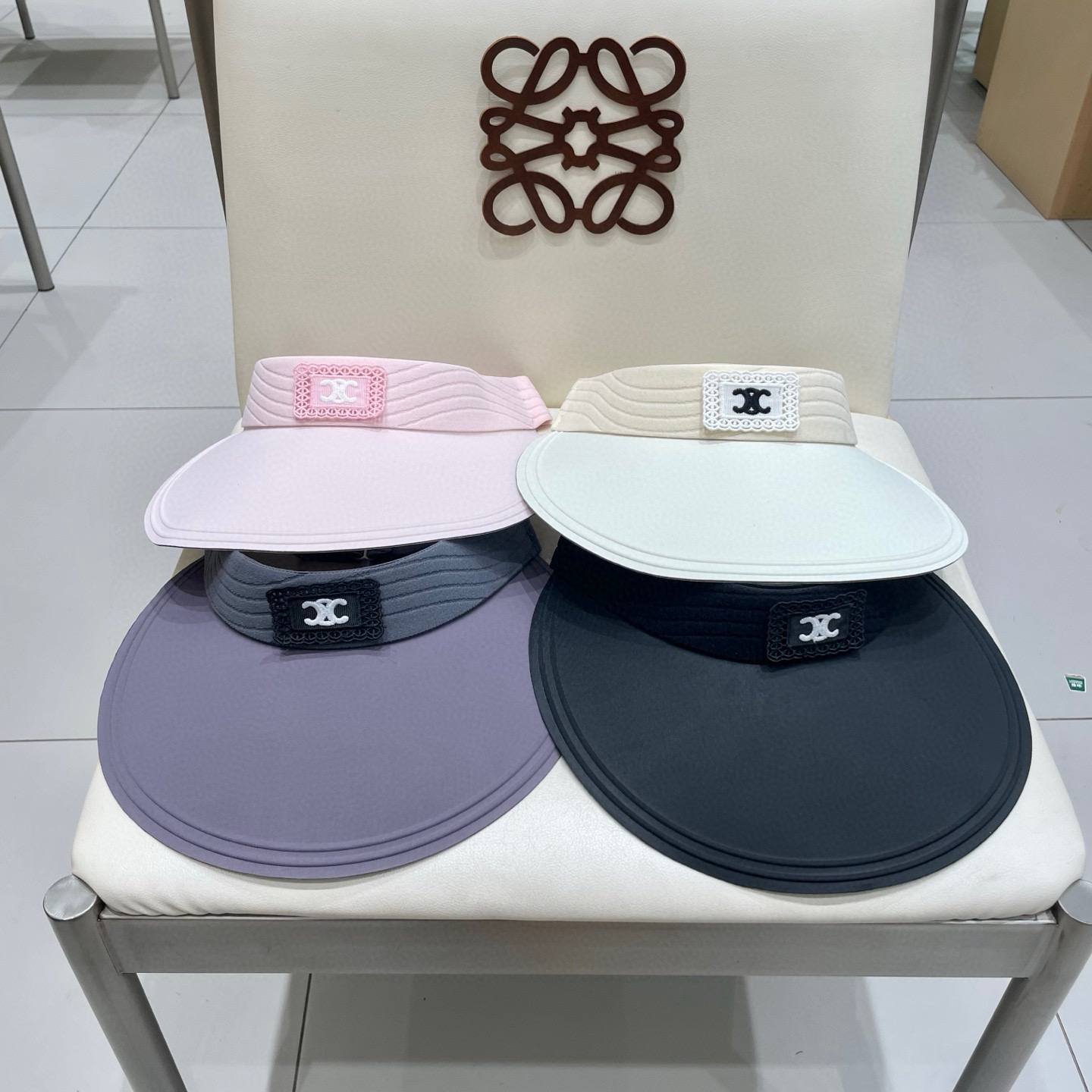  塞琳celine新款无痕一体空顶防晒帽女夏季户外骑车大檐透气防紫外线遮阳帽男