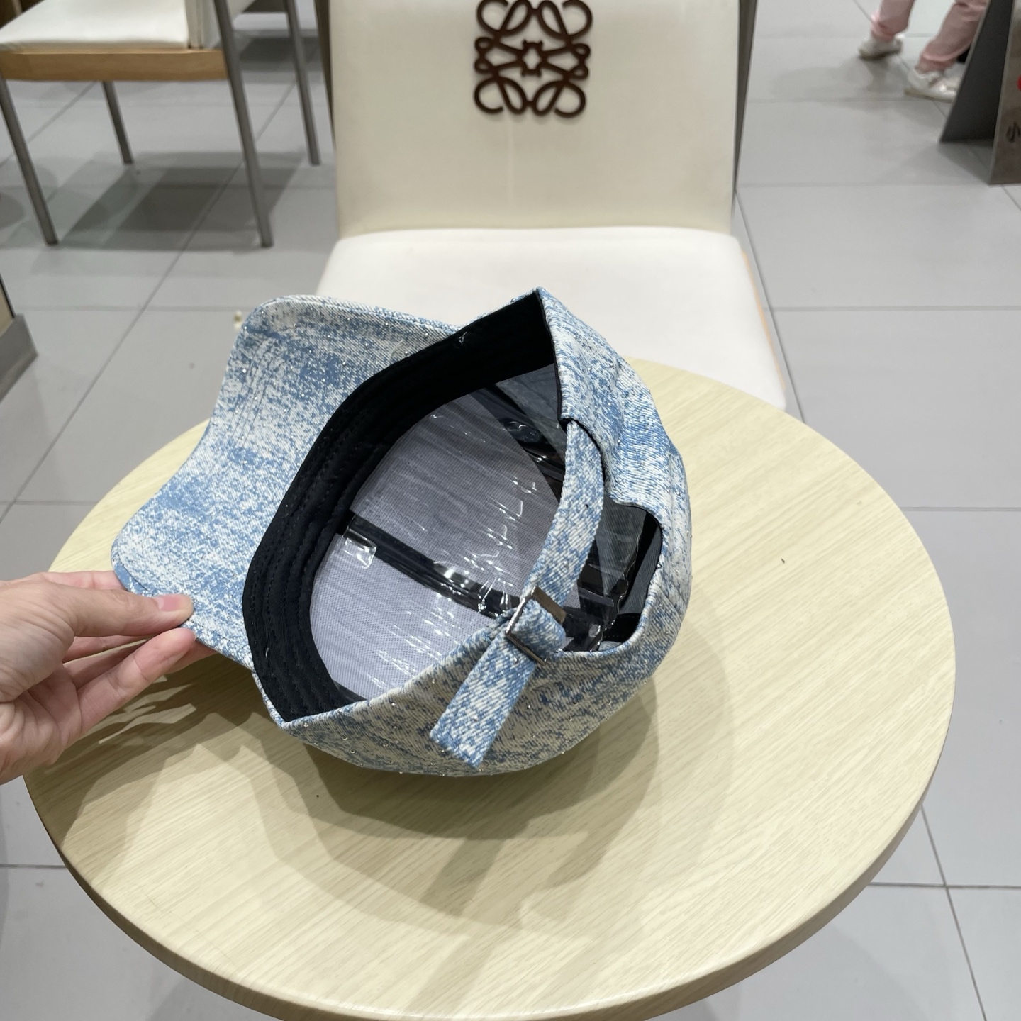  moncler潮牌蒙口经典牛仔棒球帽，男女户外保百搭帽子