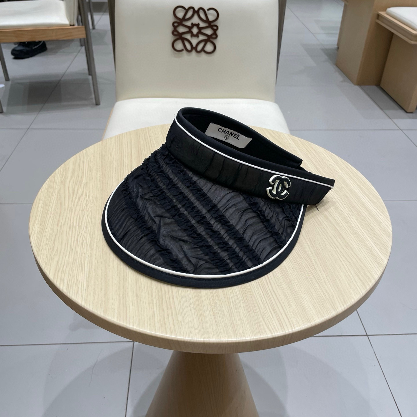  Chanel香奈儿空顶发箍，防晒遮阳帽，