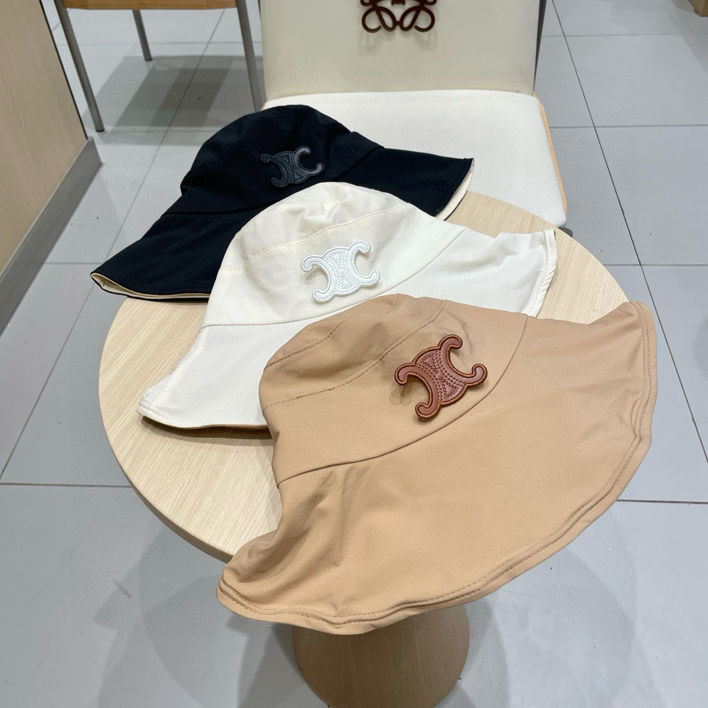  celine塞琳2025新款春户外遮阳帽防晒女百搭潮流夏季渔夫帽赫本风帽子蝴蝶结