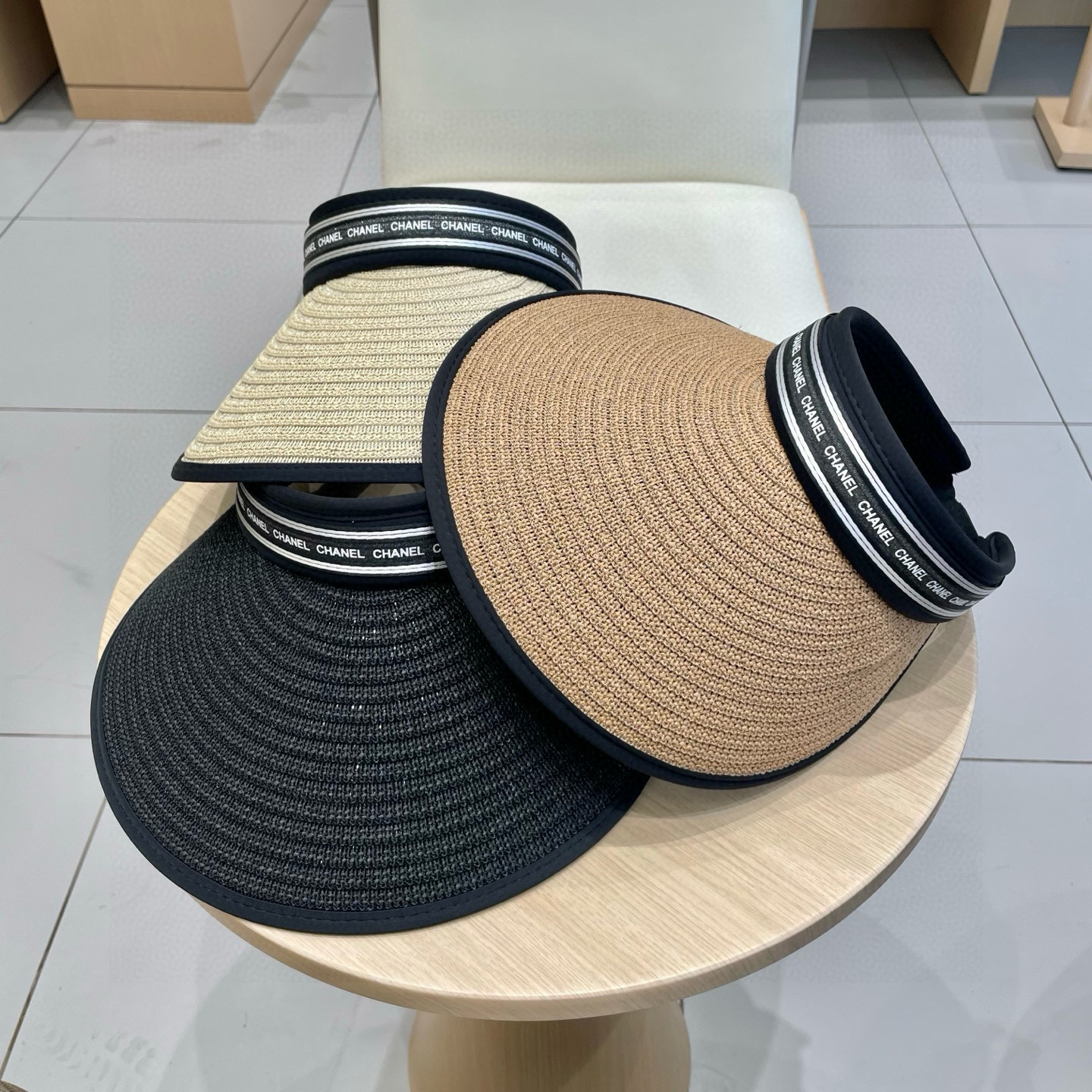  Chanel香奈儿发箍，遮阳空顶帽