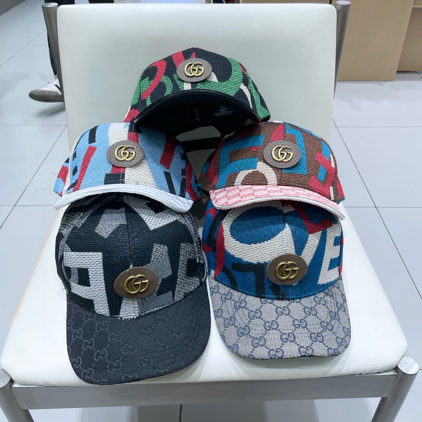  古奇棒球帽♥️GUCCI🧢官网新品，棒球帽，原单品质火爆来袭 🔥🎩 工艺非常精美 高档大气上档次！低调