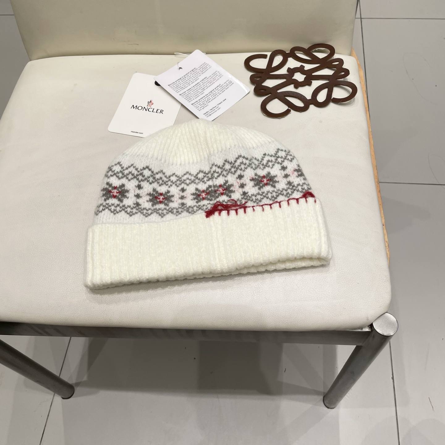  蒙口Moncler盟可睐💥官网经典针织帽，原单复刻.非常柔软亲肤，弹性很好💓有质感又非常百搭的款式~保