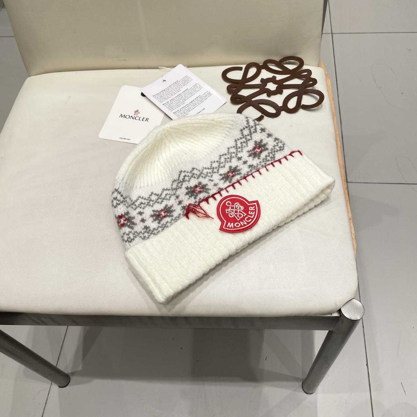  蒙口Moncler盟可睐💥官网经典针织帽，原单复刻.非常柔软亲肤，弹性很好💓有质感又非常百搭的款式~保