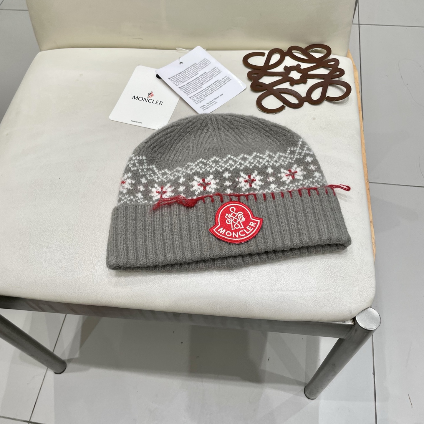  蒙口Moncler盟可睐💥官网经典针织帽，原单复刻.非常柔软亲肤，弹性很好💓有质感又非常百搭的款式~保