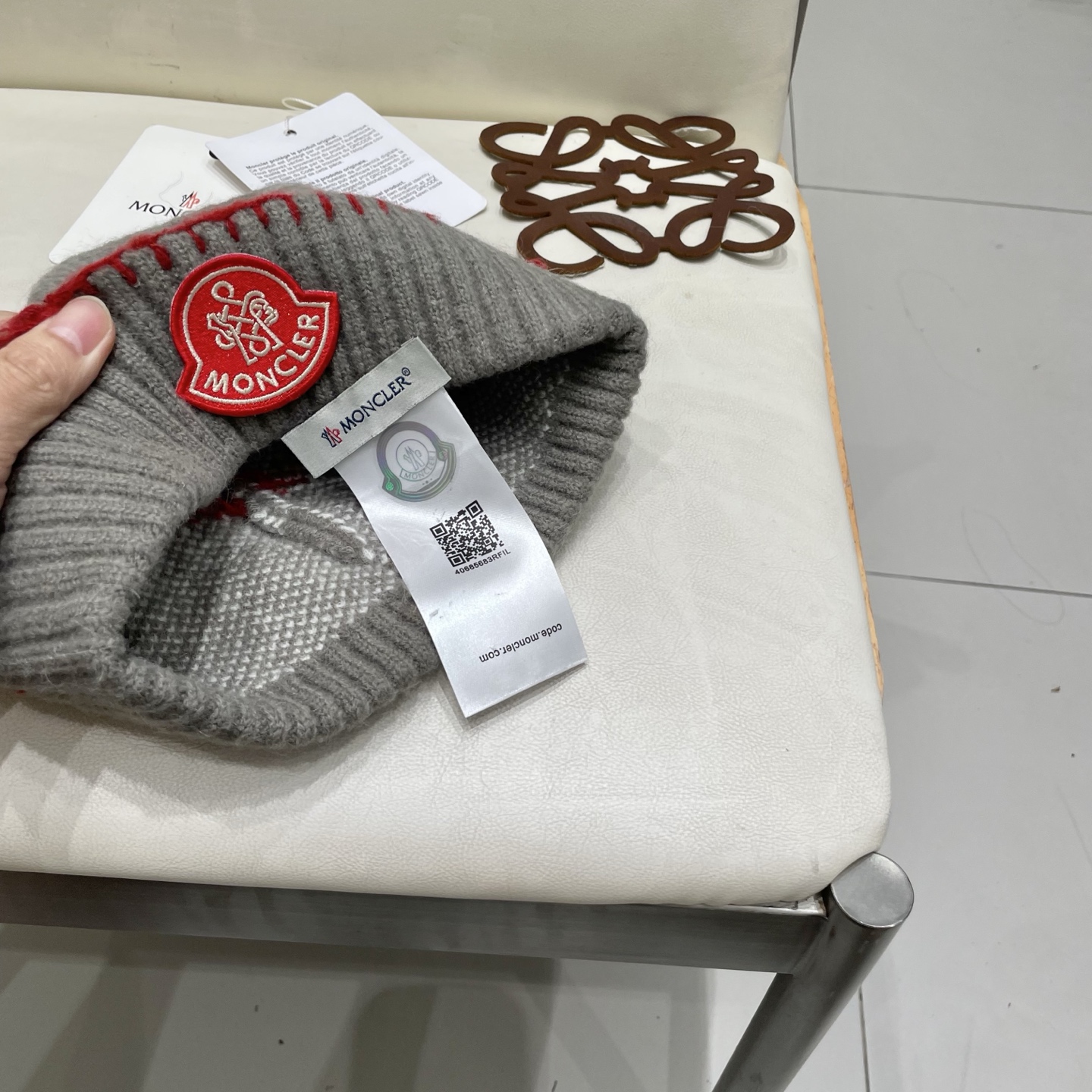  蒙口Moncler盟可睐💥官网经典针织帽，原单复刻.非常柔软亲肤，弹性很好💓有质感又非常百搭的款式~保