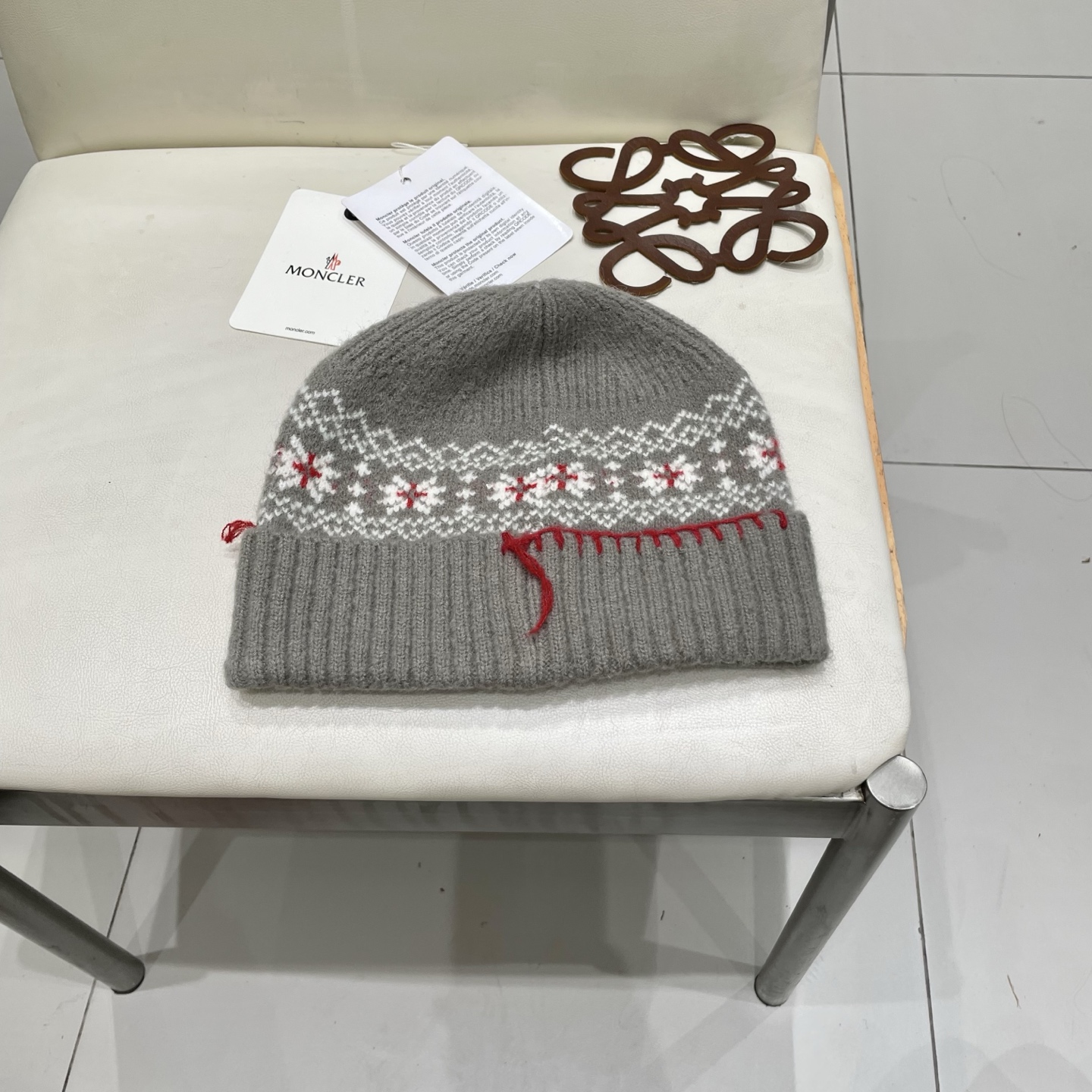  蒙口Moncler盟可睐💥官网经典针织帽，原单复刻.非常柔软亲肤，弹性很好💓有质感又非常百搭的款式~保