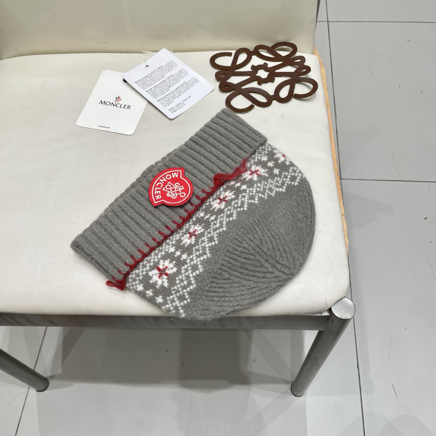  蒙口Moncler盟可睐💥官网经典针织帽，原单复刻.非常柔软亲肤，弹性很好💓有质感又非常百搭的款式~保