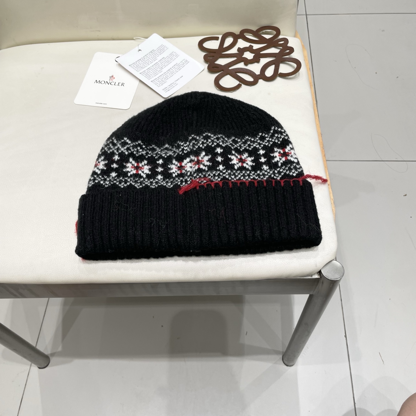  蒙口Moncler盟可睐💥官网经典针织帽，原单复刻.非常柔软亲肤，弹性很好💓有质感又非常百搭的款式~保