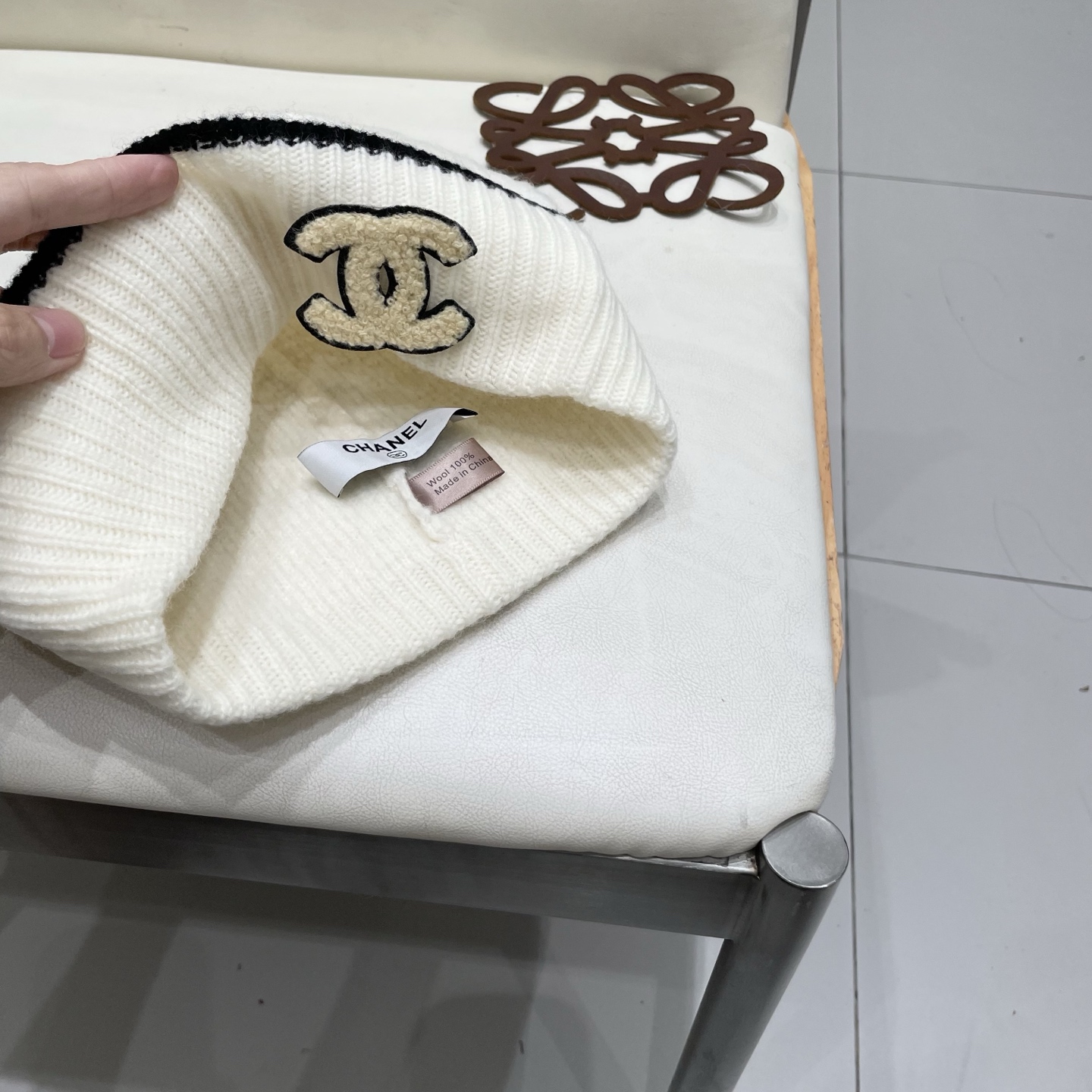  Chanel香奈儿热卖爆款，羊毛针织毛线帽，时尚好品质高端大气，超柔软！超火爆💖质感很赞，出街超好搭配