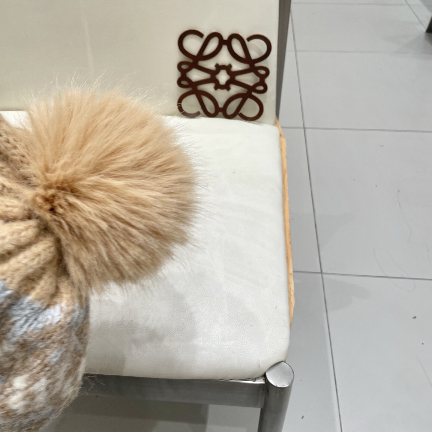  蒙口Moncler盟可睐💥毛线帽子女秋冬季提花针织护耳帽加厚保暖雷锋帽可爱毛球百搭冷帽