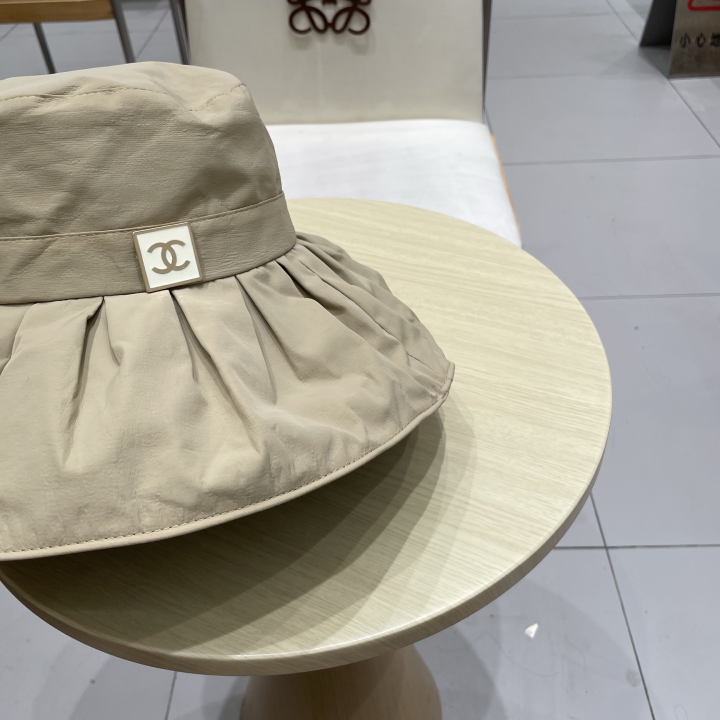  chanel香奈儿彩胶防晒遮阳帽女夏季大帽檐遮脸防紫外线渔夫帽子薄款速干太阳帽