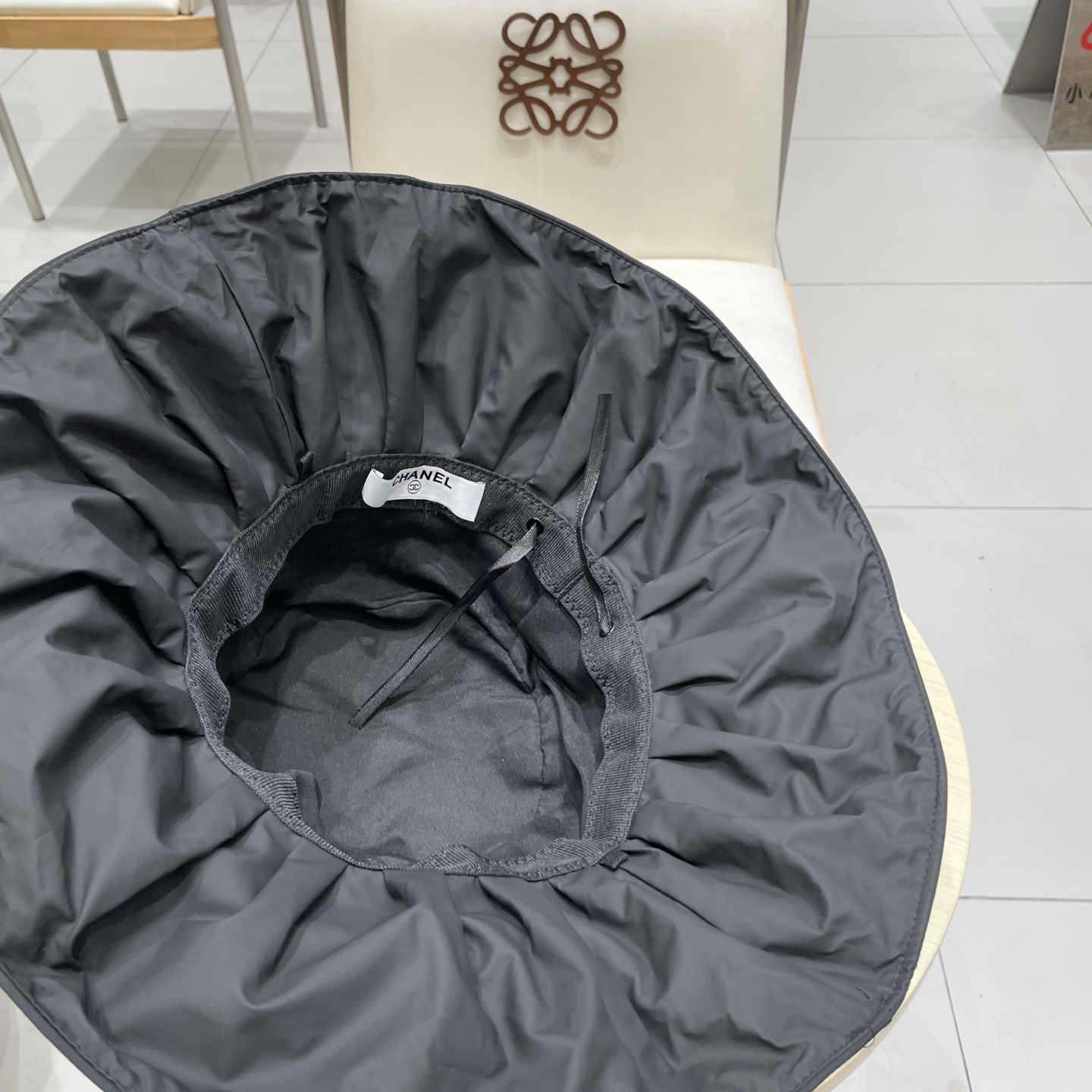  chanel香奈儿彩胶防晒遮阳帽女夏季大帽檐遮脸防紫外线渔夫帽子薄款速干太阳帽