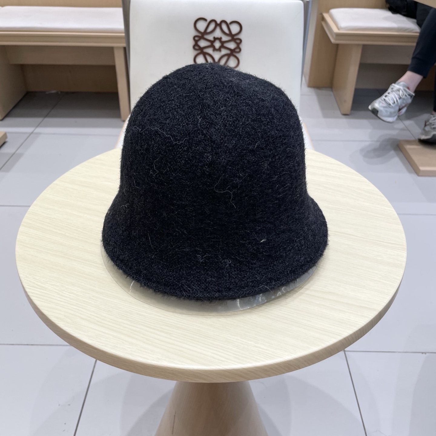 chanel香奈儿双面可戴针织渔夫帽子女秋冬季保暖护耳纯色百搭盆帽显脸小水桶帽