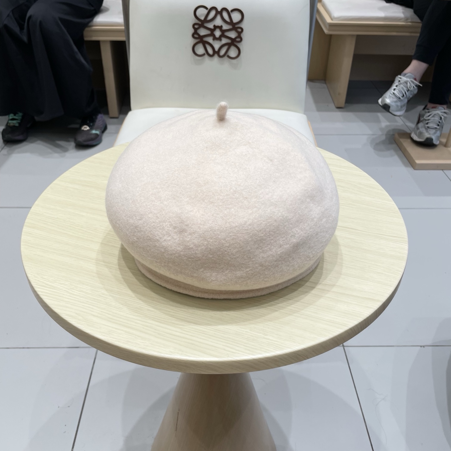  DIOR迪奥秋冬季羊毛呢贝雷帽女2025新款高品质大头围灰色百搭画家帽显脸小