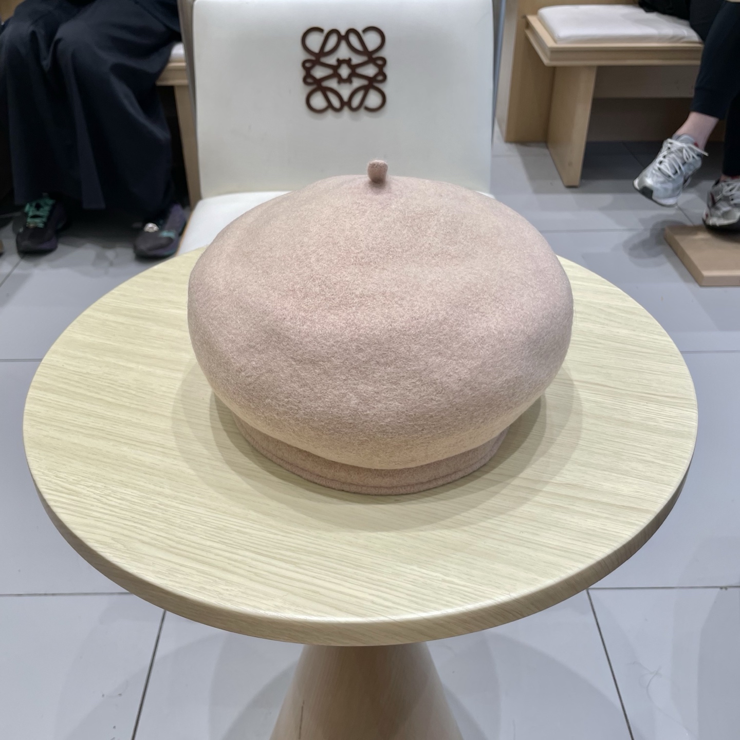  DIOR迪奥秋冬季羊毛呢贝雷帽女2025新款高品质大头围灰色百搭画家帽显脸小