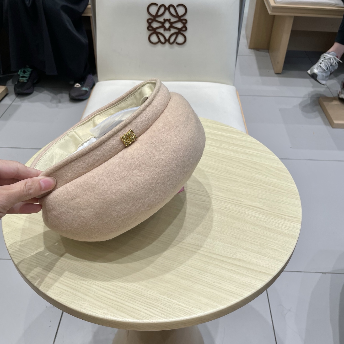  DIOR迪奥秋冬季羊毛呢贝雷帽女2025新款高品质大头围灰色百搭画家帽显脸小