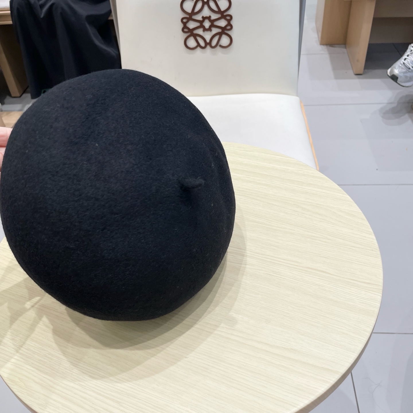  DIOR迪奥秋冬季羊毛呢贝雷帽女2025新款高品质大头围灰色百搭画家帽显脸小