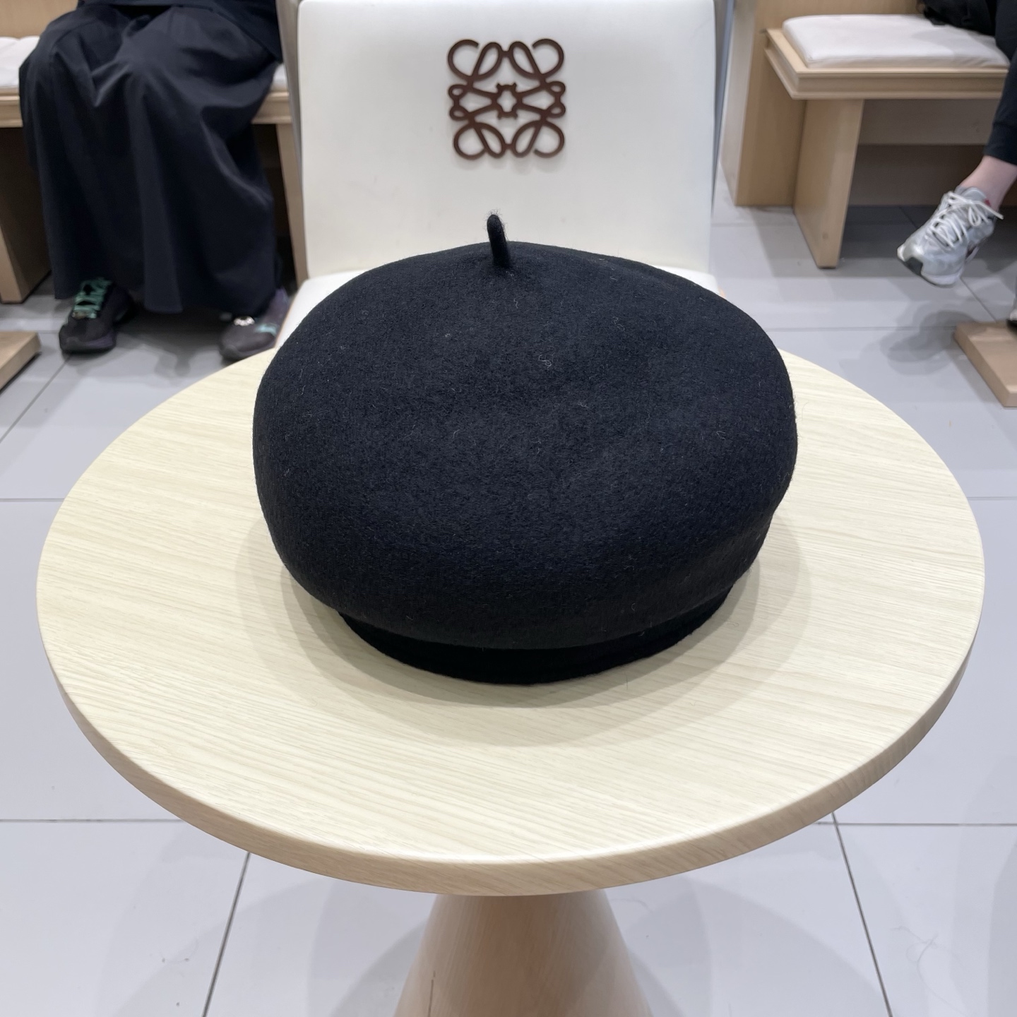  DIOR迪奥秋冬季羊毛呢贝雷帽女2025新款高品质大头围灰色百搭画家帽显脸小