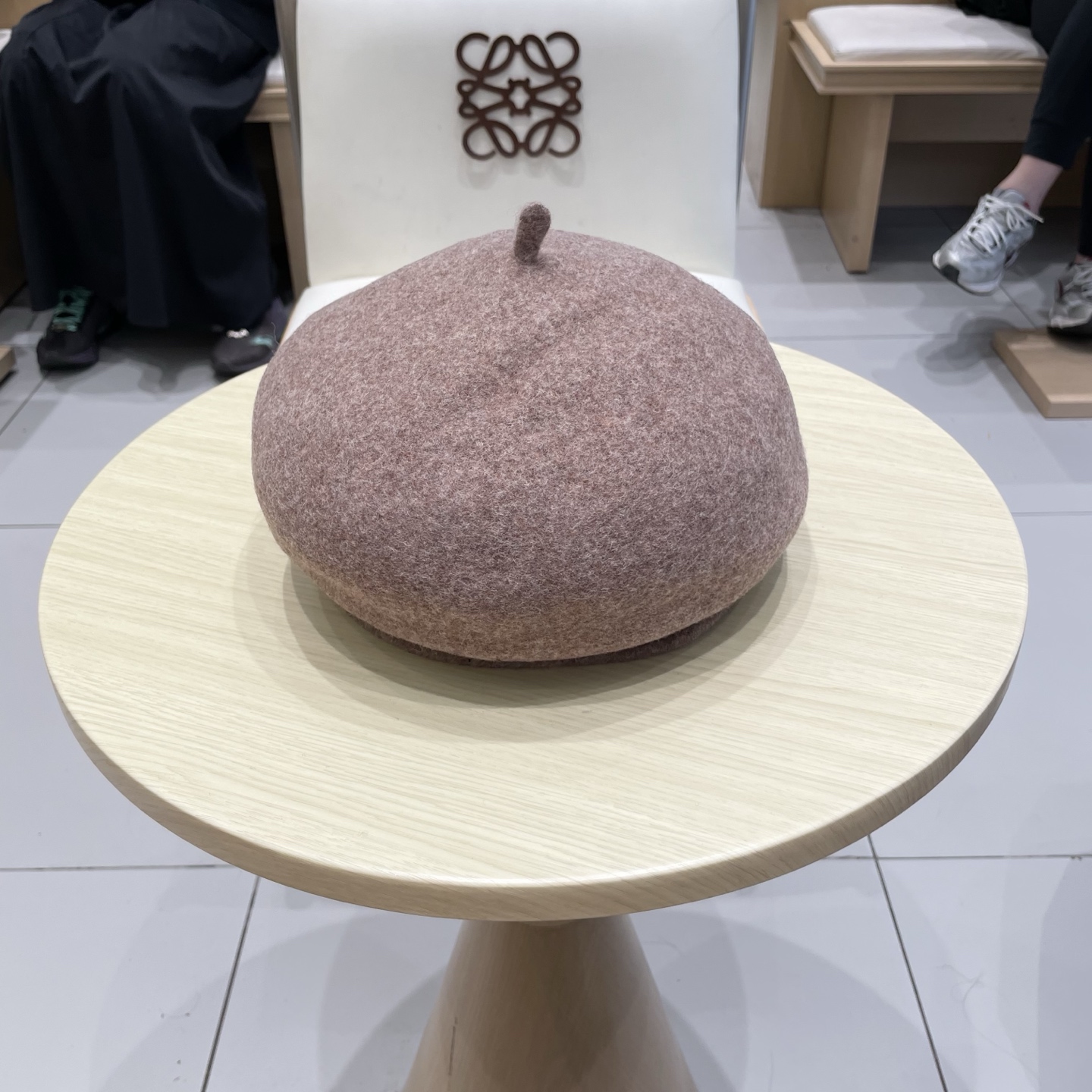  DIOR迪奥秋冬季羊毛呢贝雷帽女2025新款高品质大头围灰色百搭画家帽显脸小