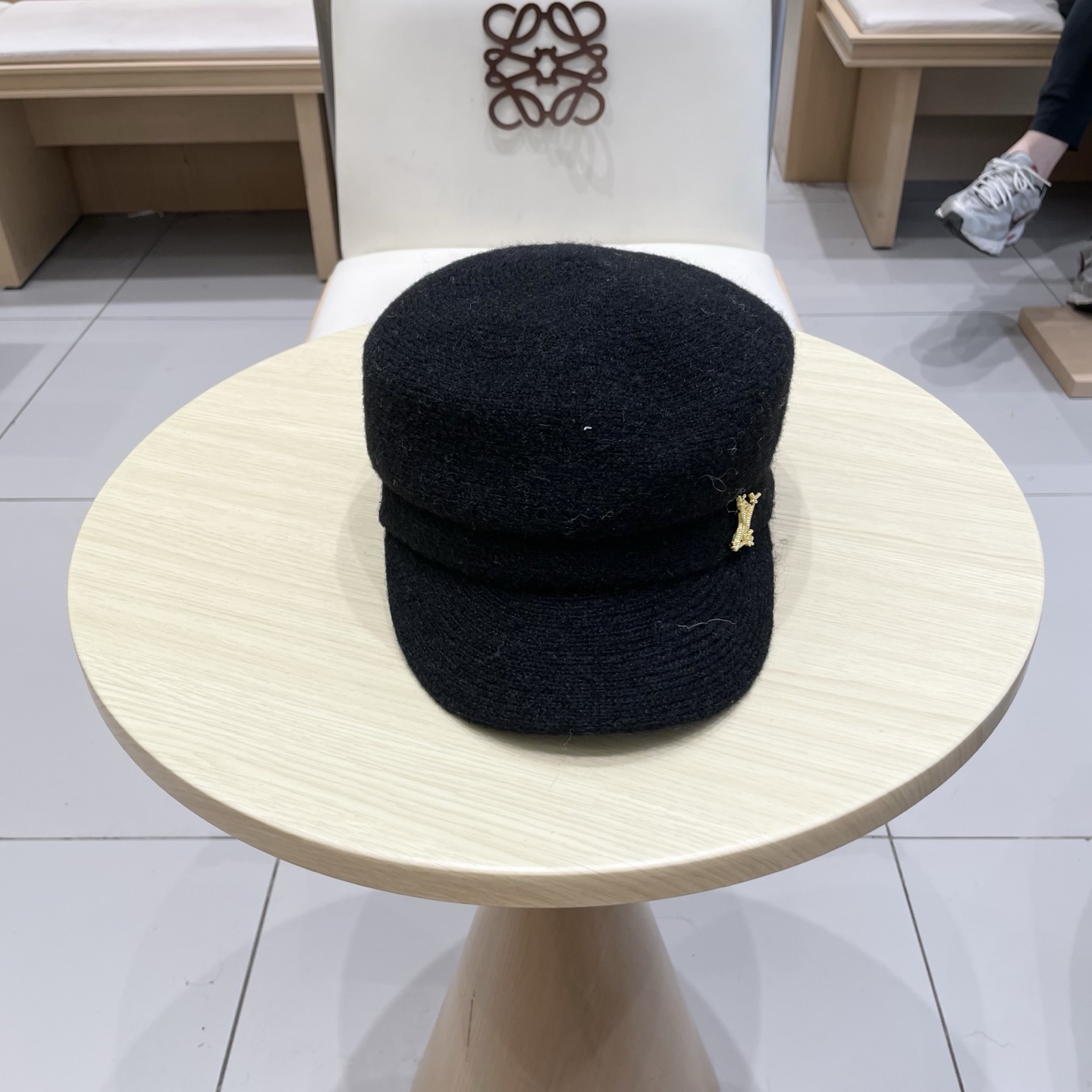  Lv路易威登秋冬季百搭羊毛呢贝雷帽子女款韩版休闲气质鸭舌帽英伦复古画家帽