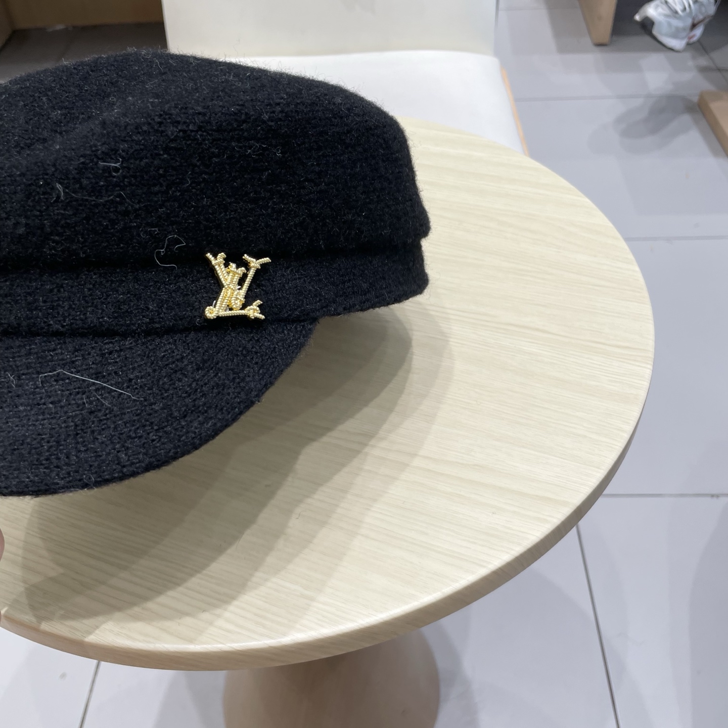  Lv路易威登秋冬季百搭羊毛呢贝雷帽子女款韩版休闲气质鸭舌帽英伦复古画家帽