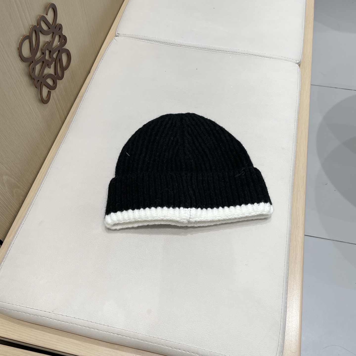  Chanel香奈儿新款山茶花针织毛线帽