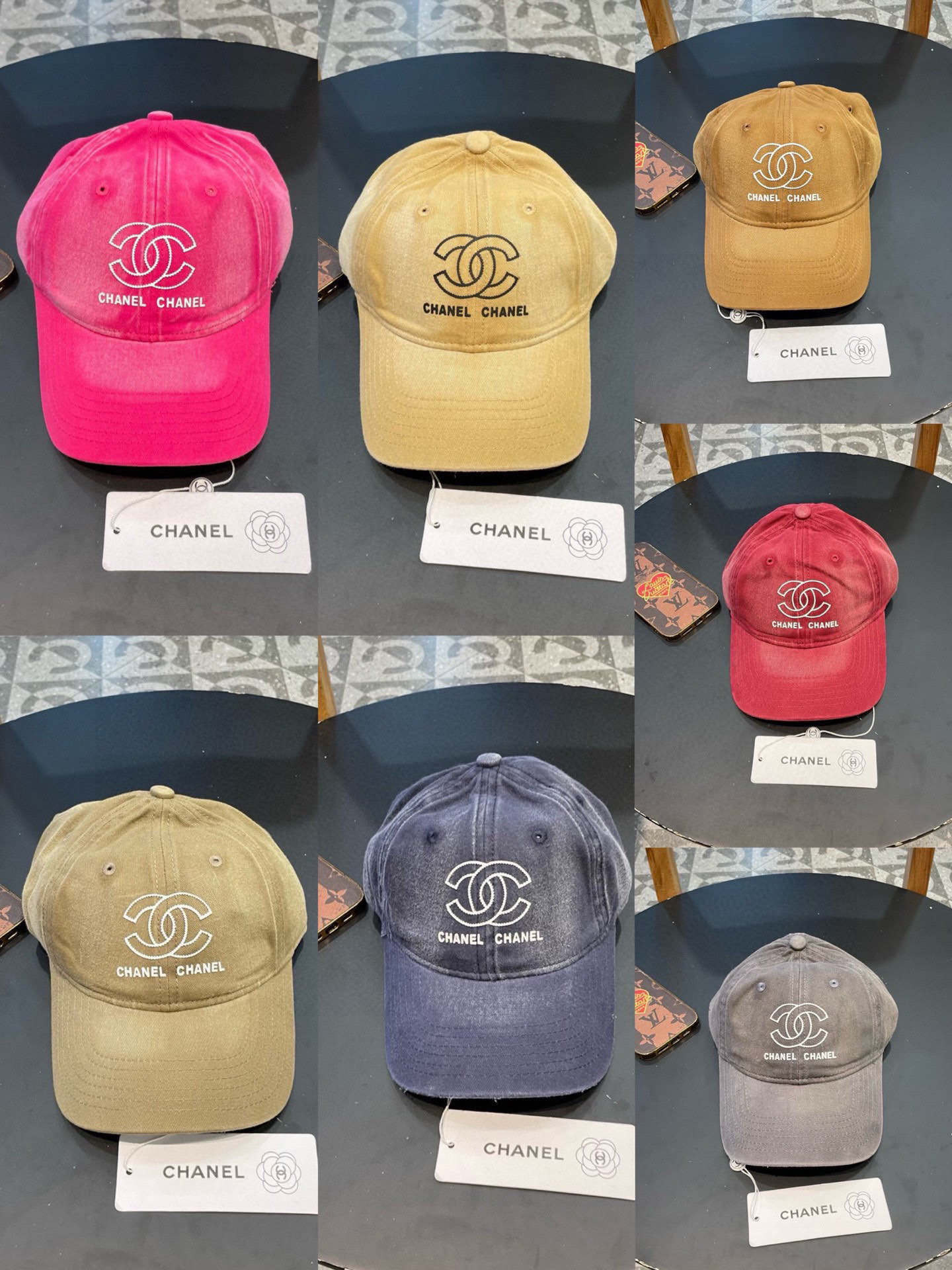  香奈儿 CHANEL 春夏季薄款简约黑白小香 王一博徐璐同款百搭黑色渔夫帽软顶棒球帽