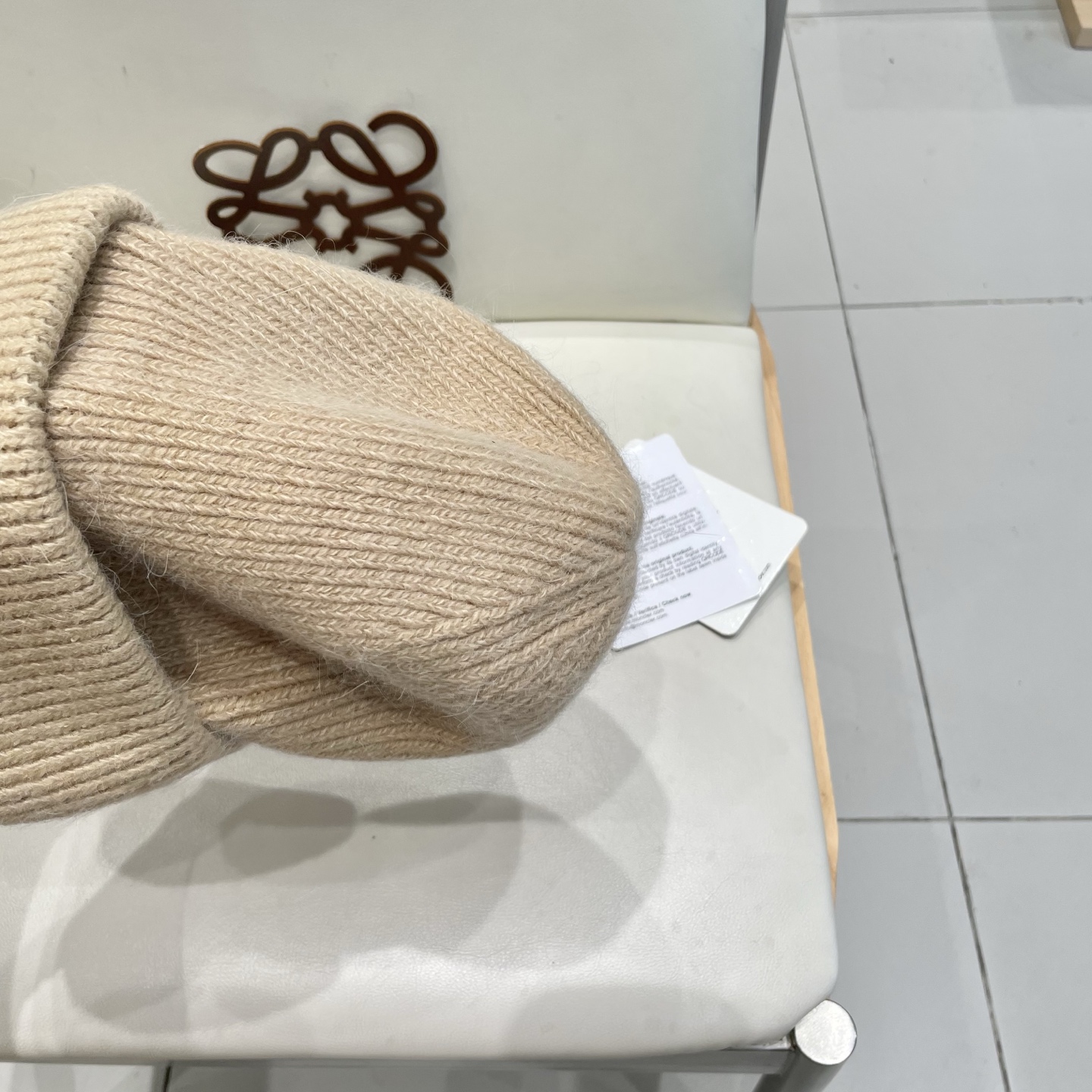  moncler 软糯安哥拉兔毛针织毛线帽女秋冬百搭显脸小玫粉色冷帽子