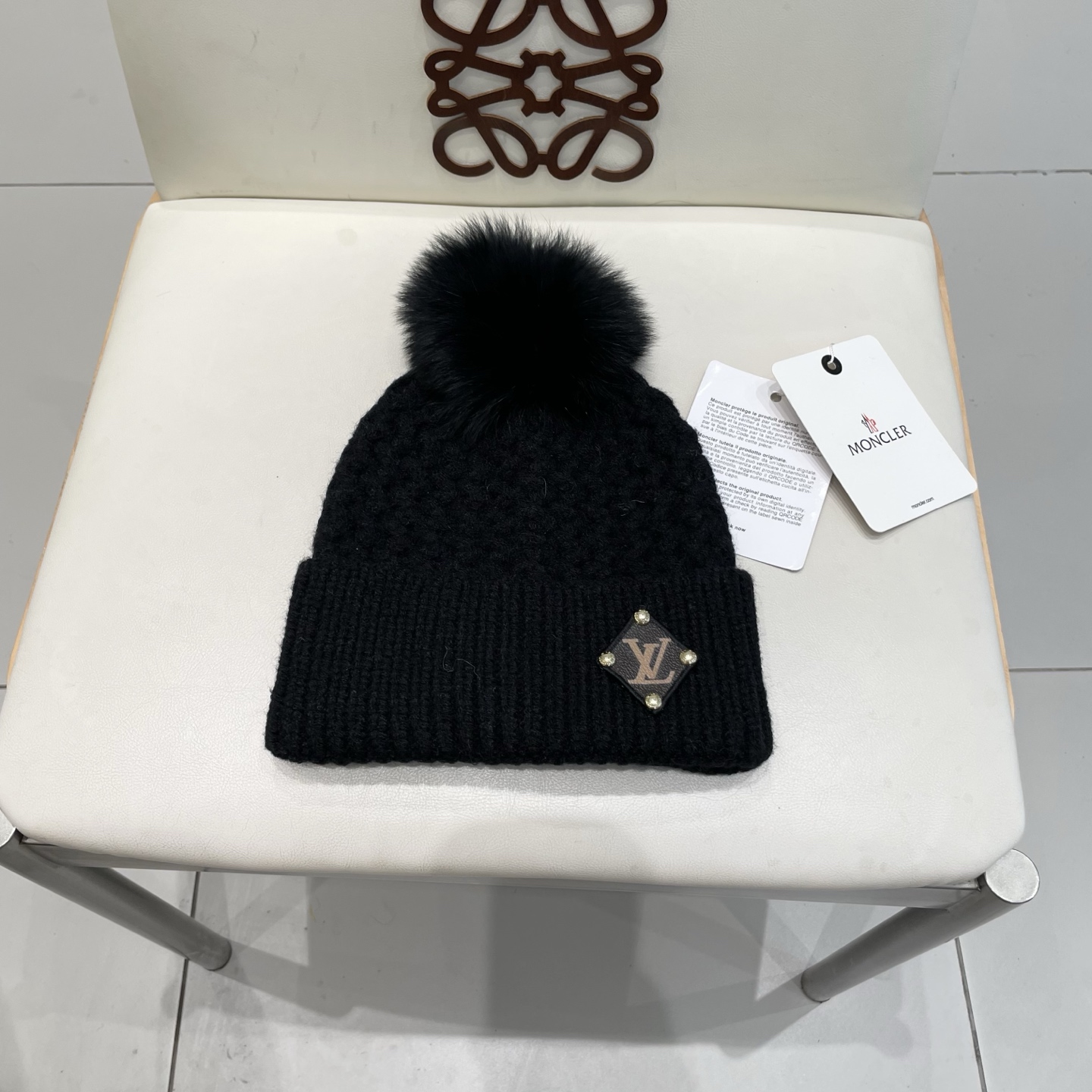   LV 路易威登 2025秋冬新款毛线帽，男女款针织帽，