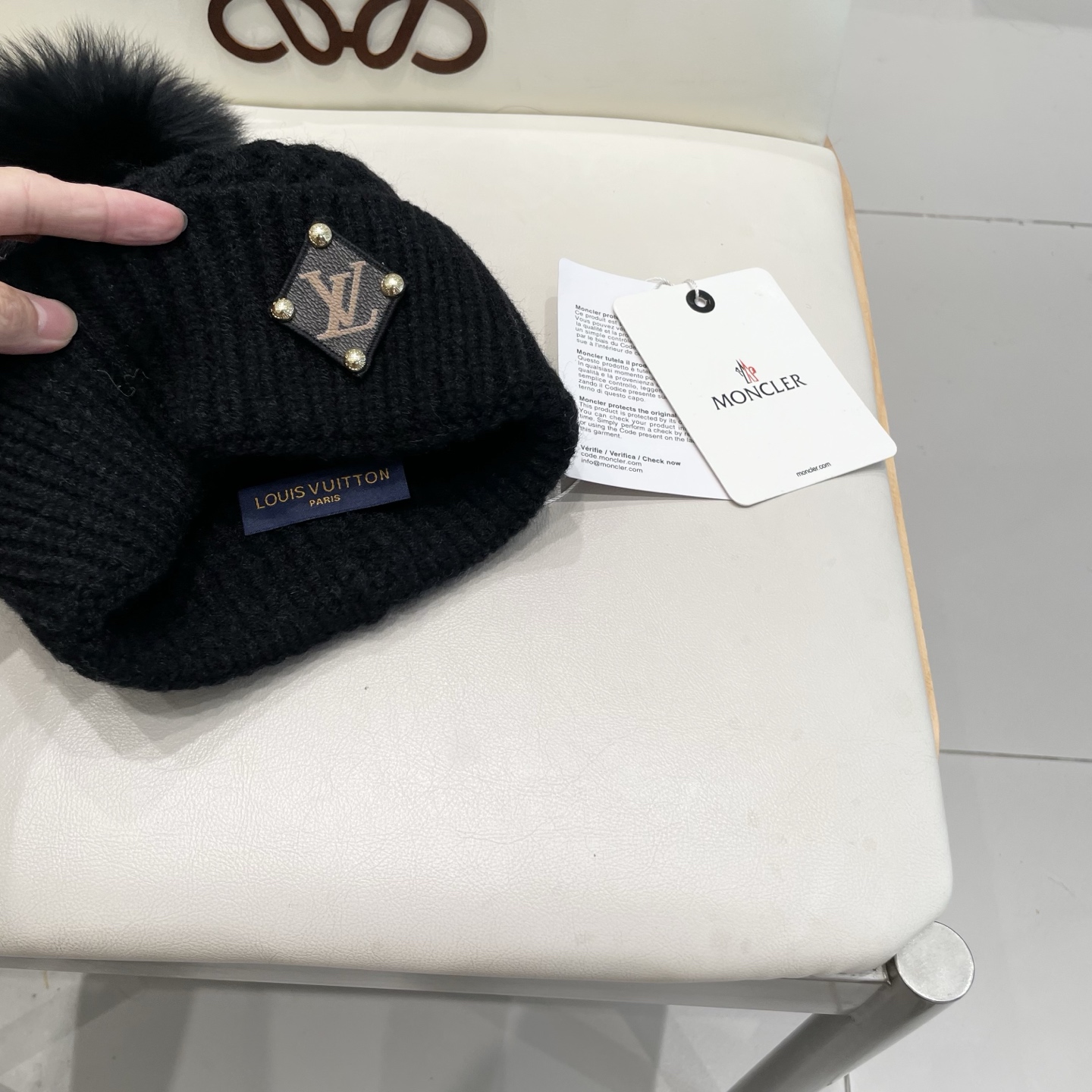   LV 路易威登 2025秋冬新款毛线帽，男女款针织帽，