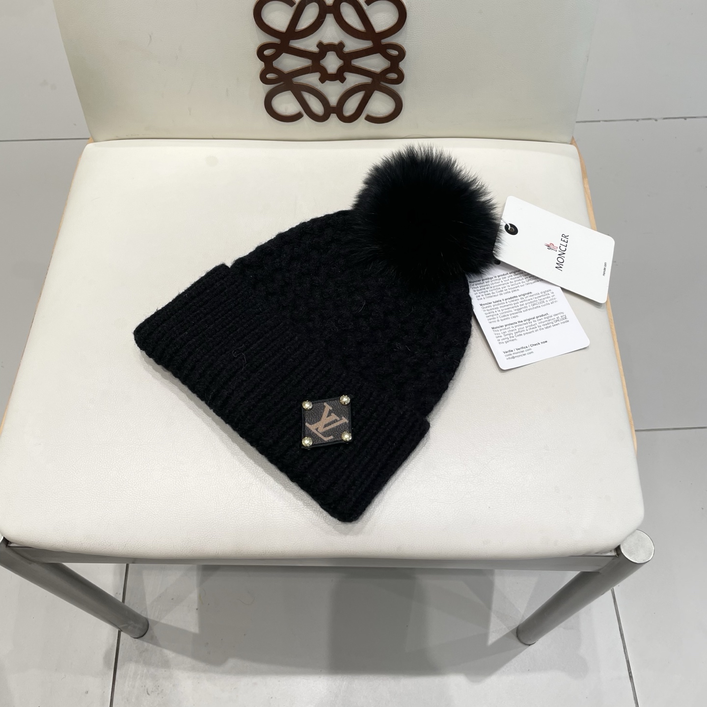   LV 路易威登 2025秋冬新款毛线帽，男女款针织帽，