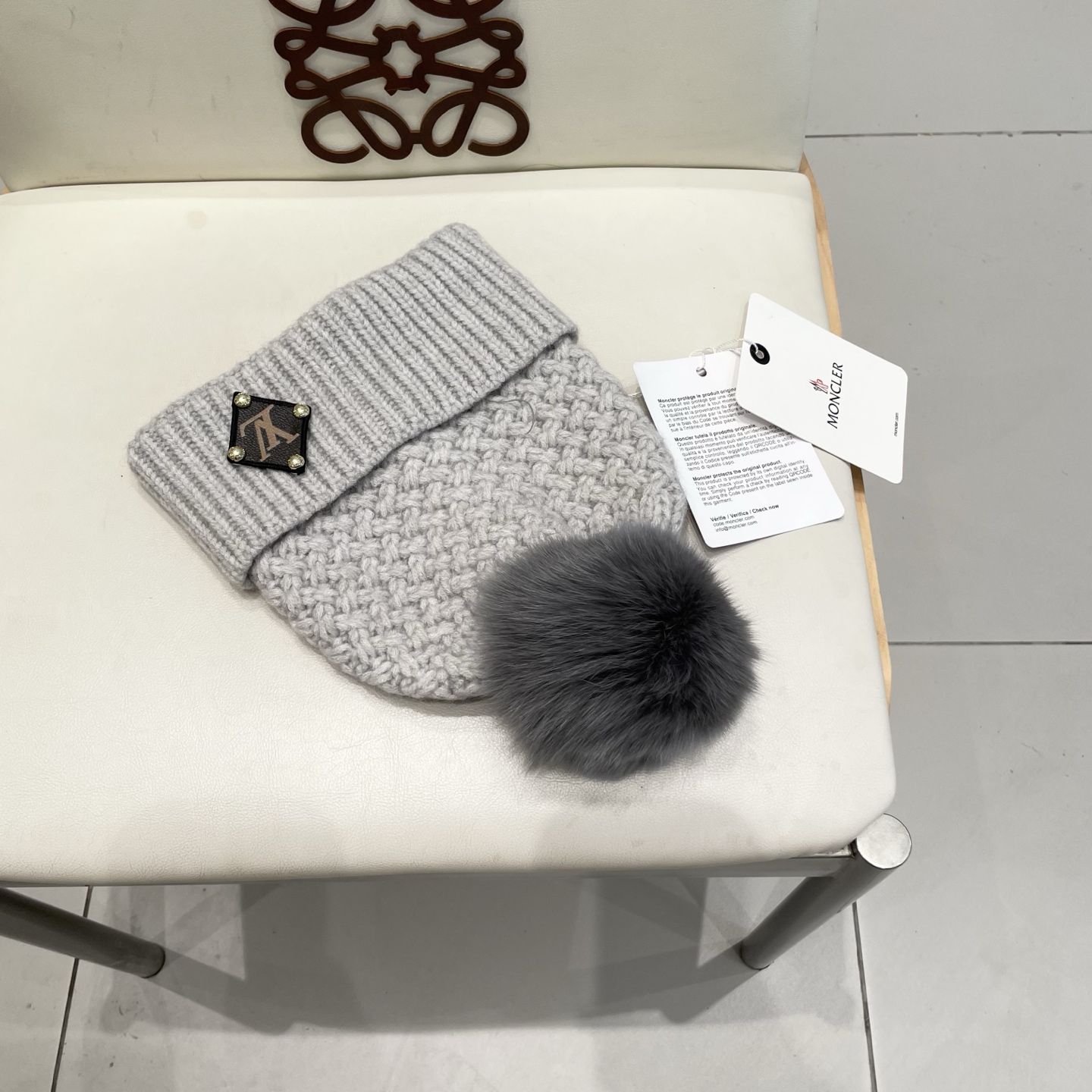   LV 路易威登 2025秋冬新款毛线帽，男女款针织帽，