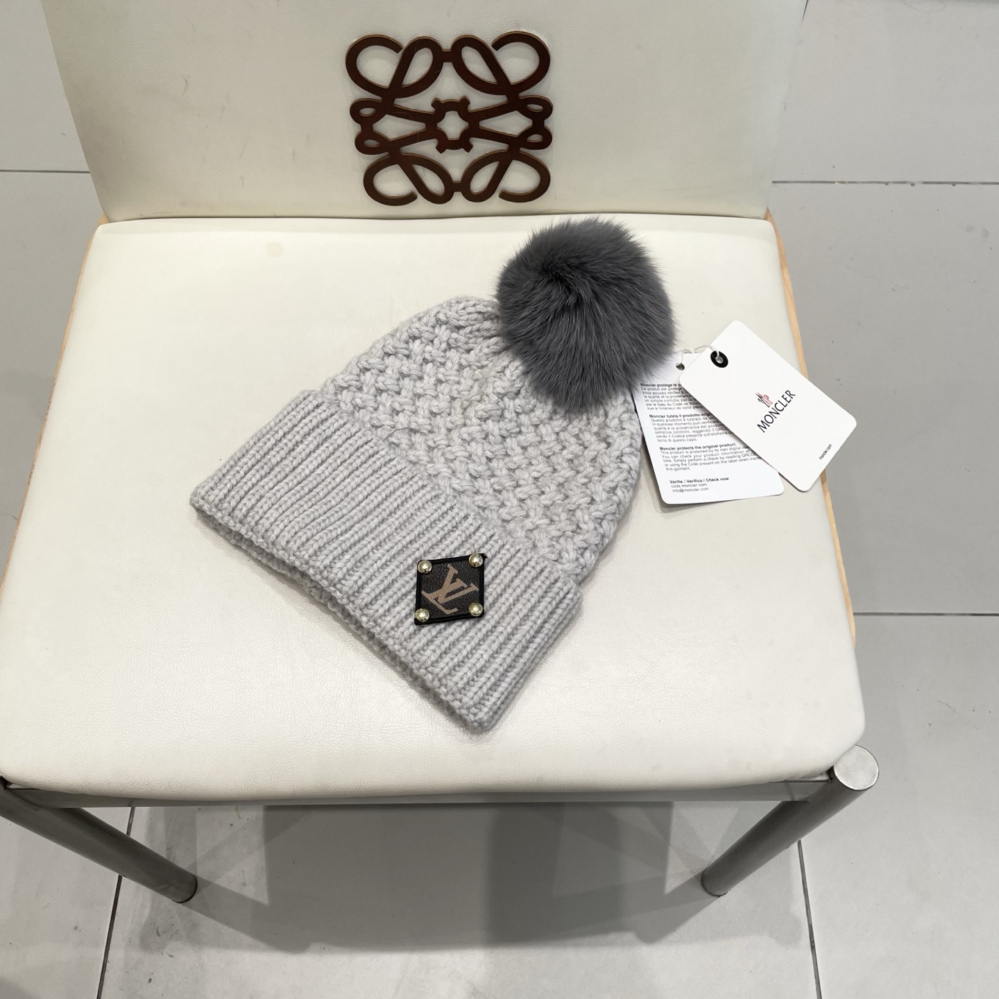   LV 路易威登 2025秋冬新款毛线帽，男女款针织帽，