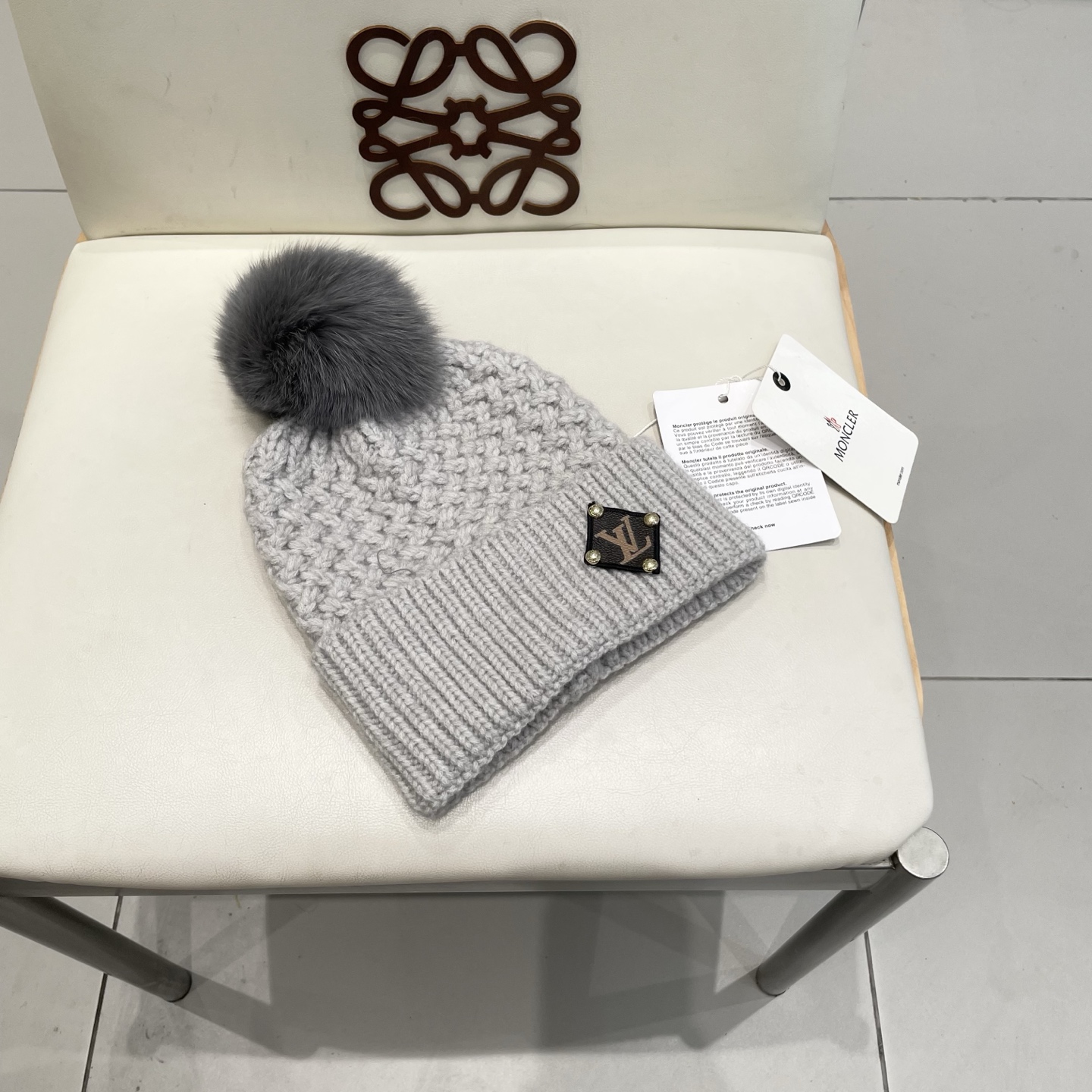   LV 路易威登 2025秋冬新款毛线帽，男女款针织帽，