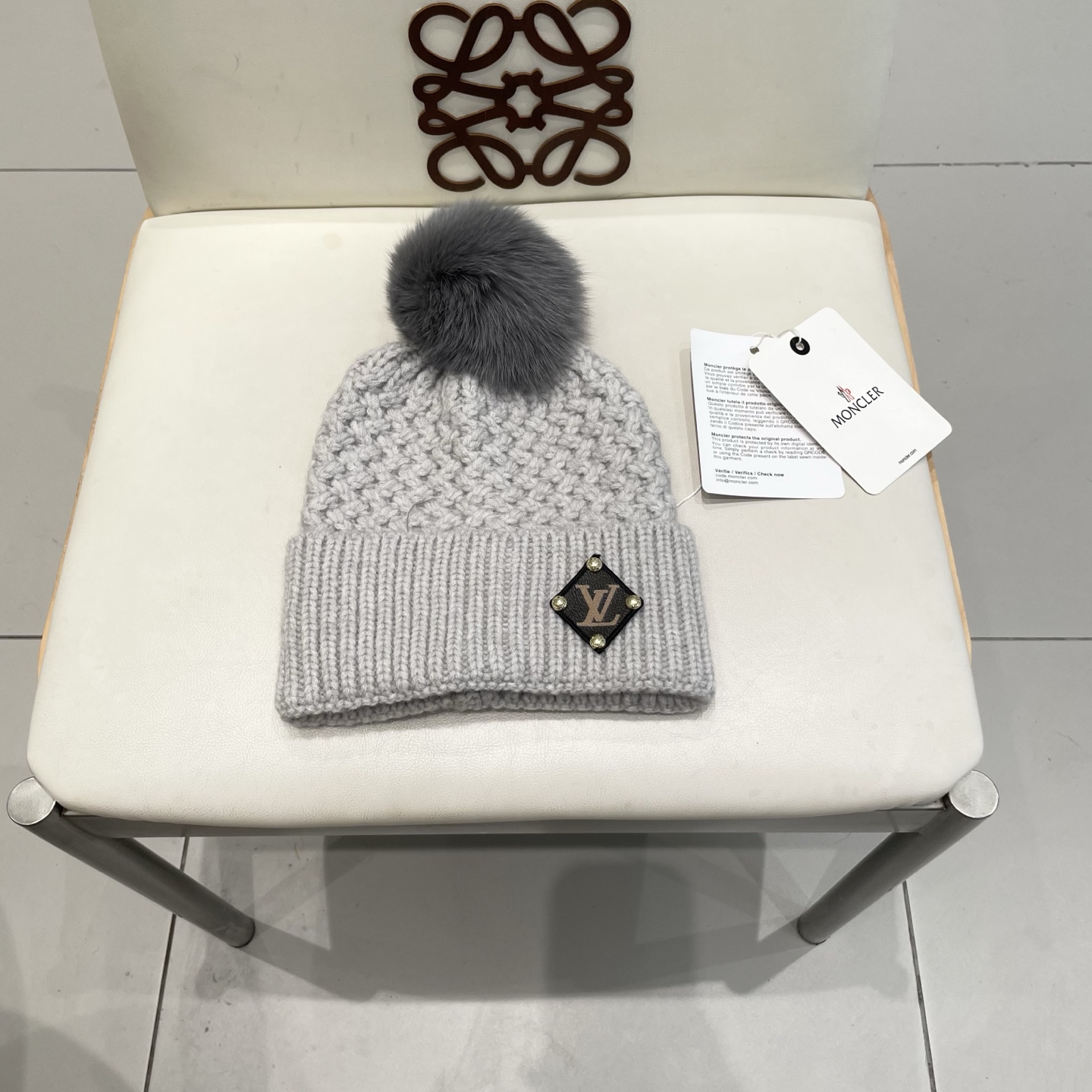   LV 路易威登 2025秋冬新款毛线帽，男女款针织帽，