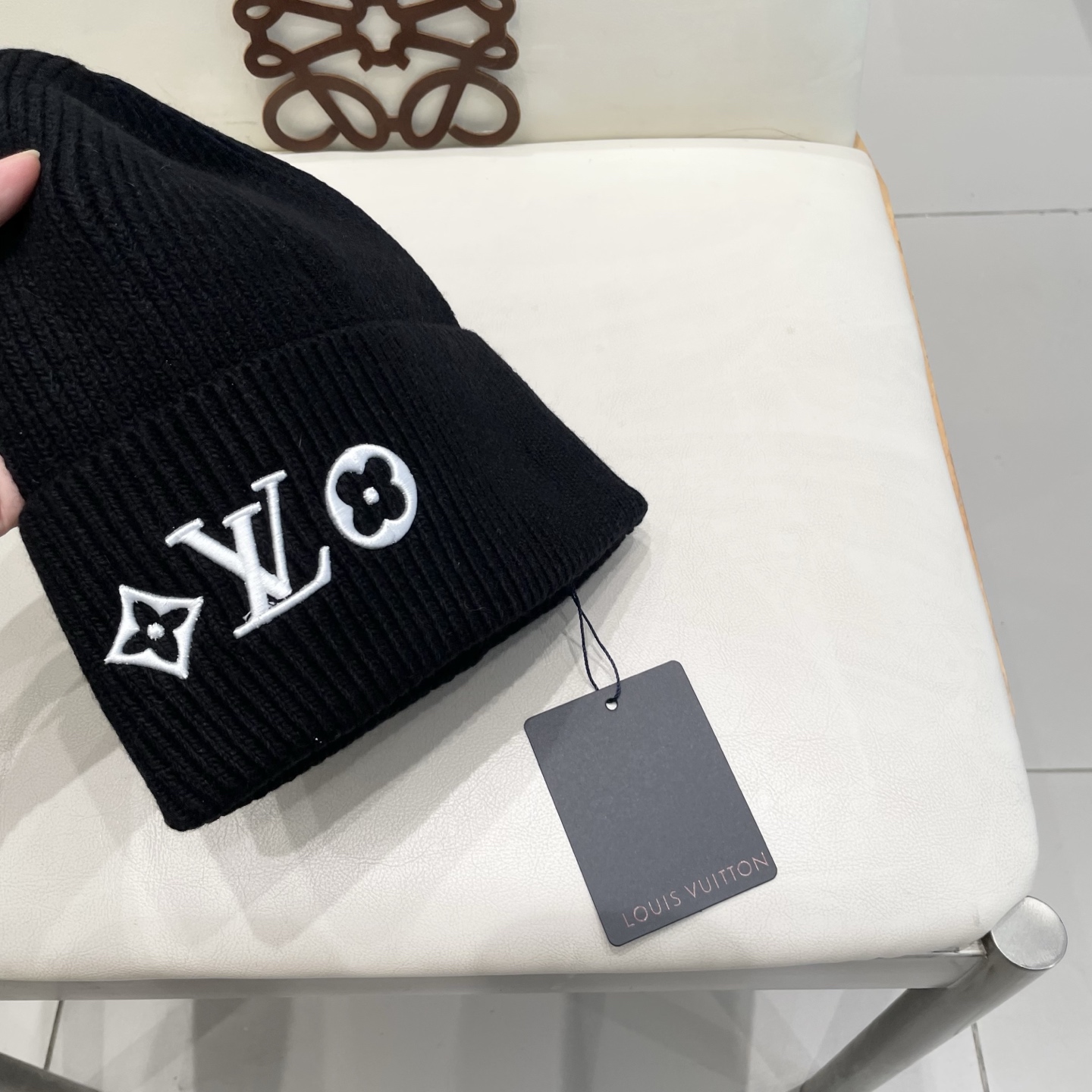  LV路易威登新款毛线帽，专柜款，正品开模