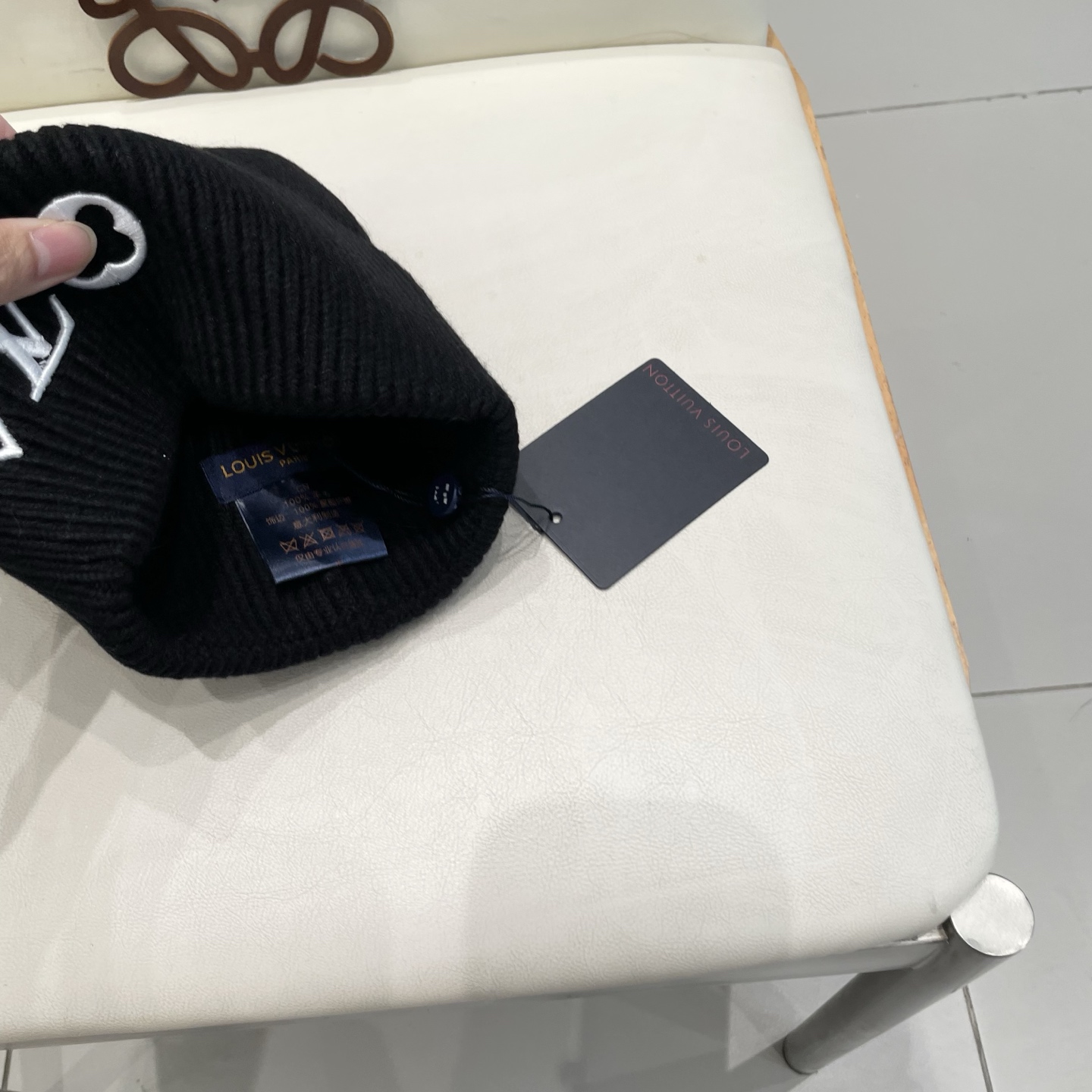  LV路易威登新款毛线帽，专柜款，正品开模