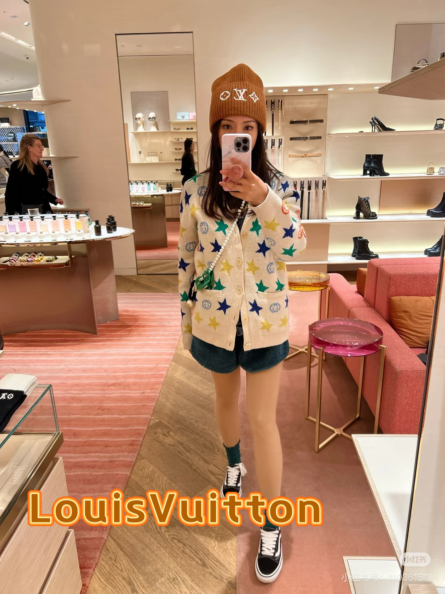  LV路易威登新款毛线帽，专柜款，正品开模