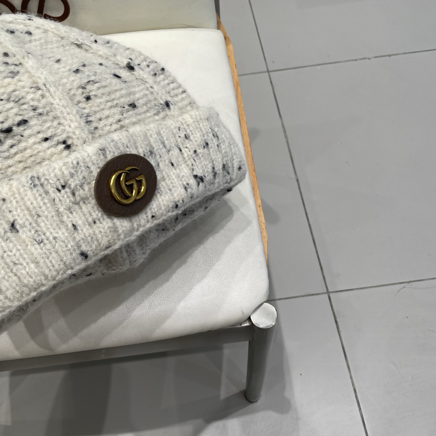  gucci古奇2025新款秋冬季彩色点点针织帽子女韩版百搭显脸小毛线帽保暖冷帽