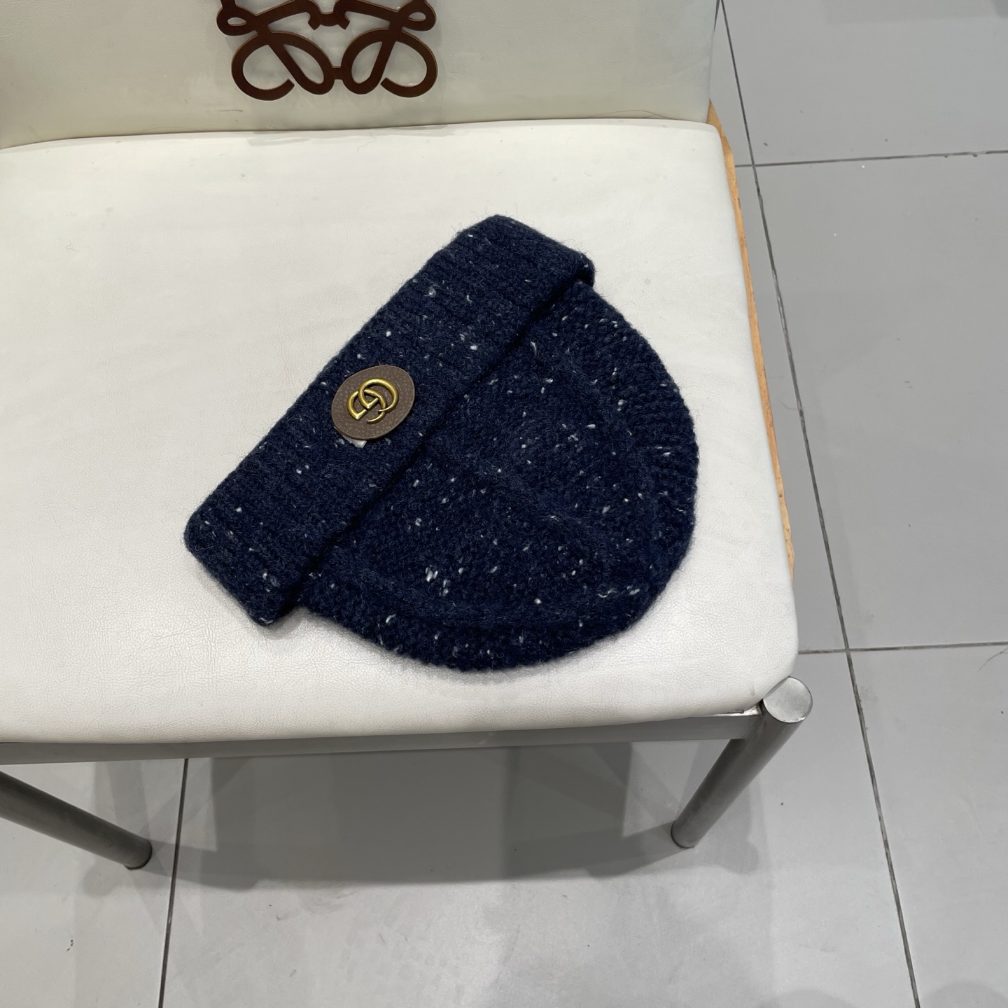  gucci古奇2025新款秋冬季彩色点点针织帽子女韩版百搭显脸小毛线帽保暖冷帽