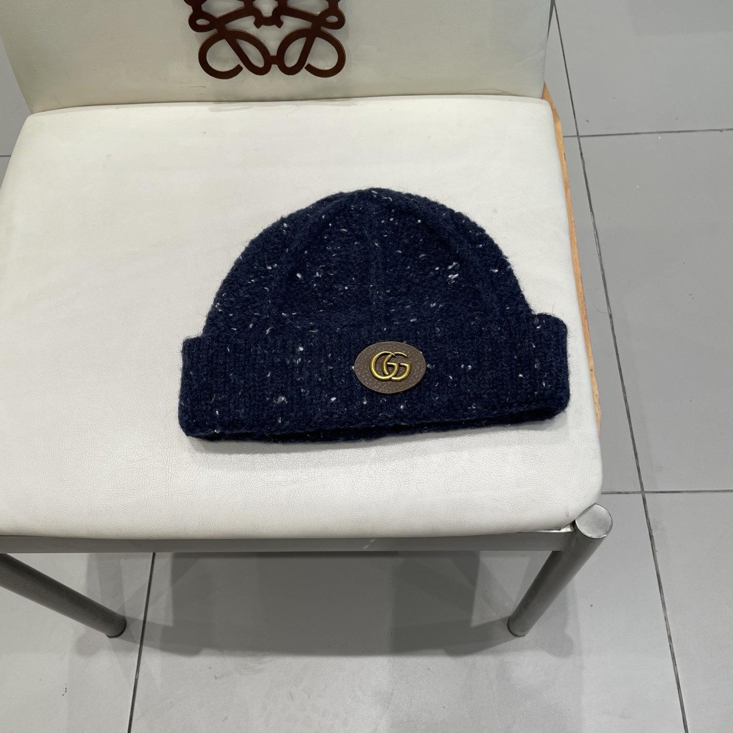  gucci古奇2025新款秋冬季彩色点点针织帽子女韩版百搭显脸小毛线帽保暖冷帽