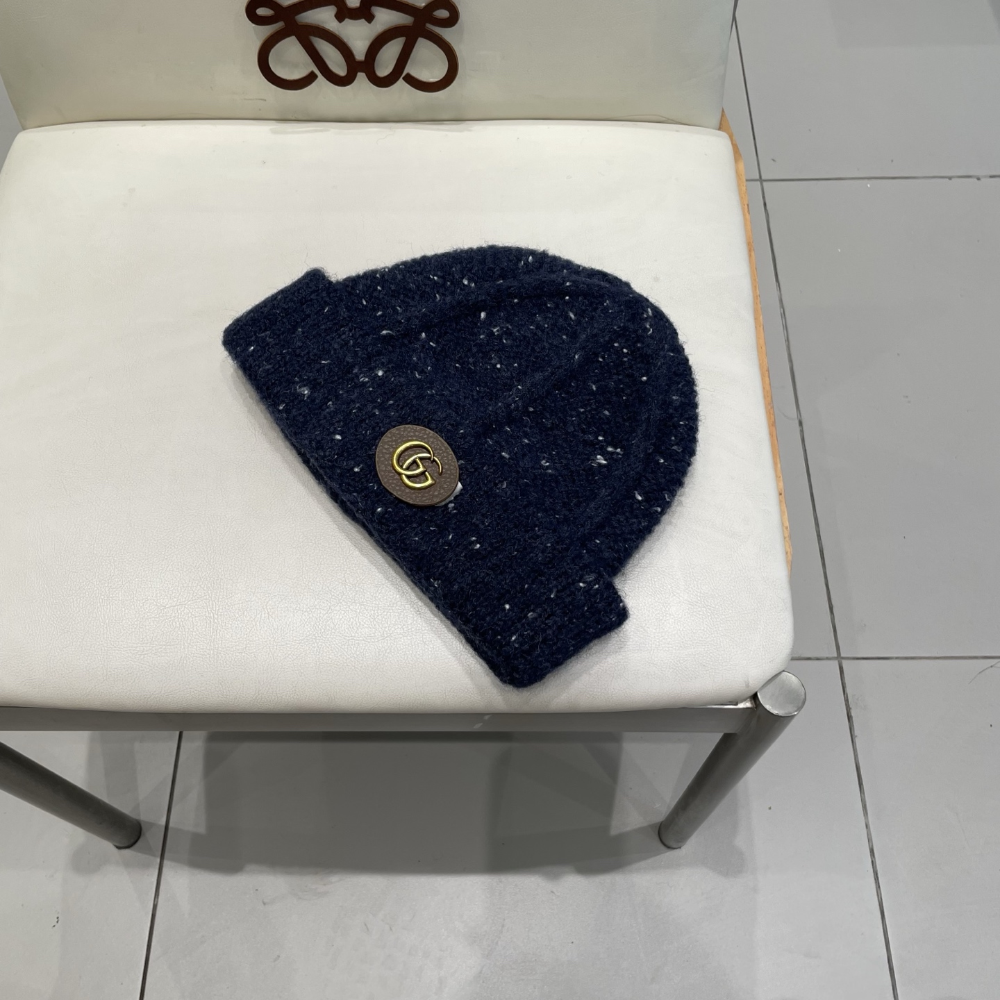  gucci古奇2025新款秋冬季彩色点点针织帽子女韩版百搭显脸小毛线帽保暖冷帽