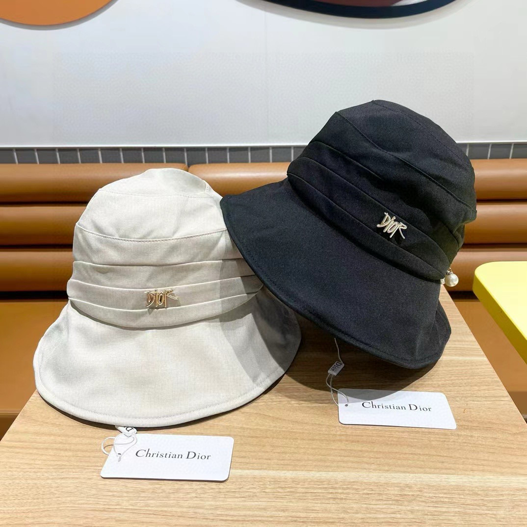  Dior(迪奥)新款原单渔夫帽， 精致純也格调很有感觉，很酷很时尚，专柜断货热门，质量超赞