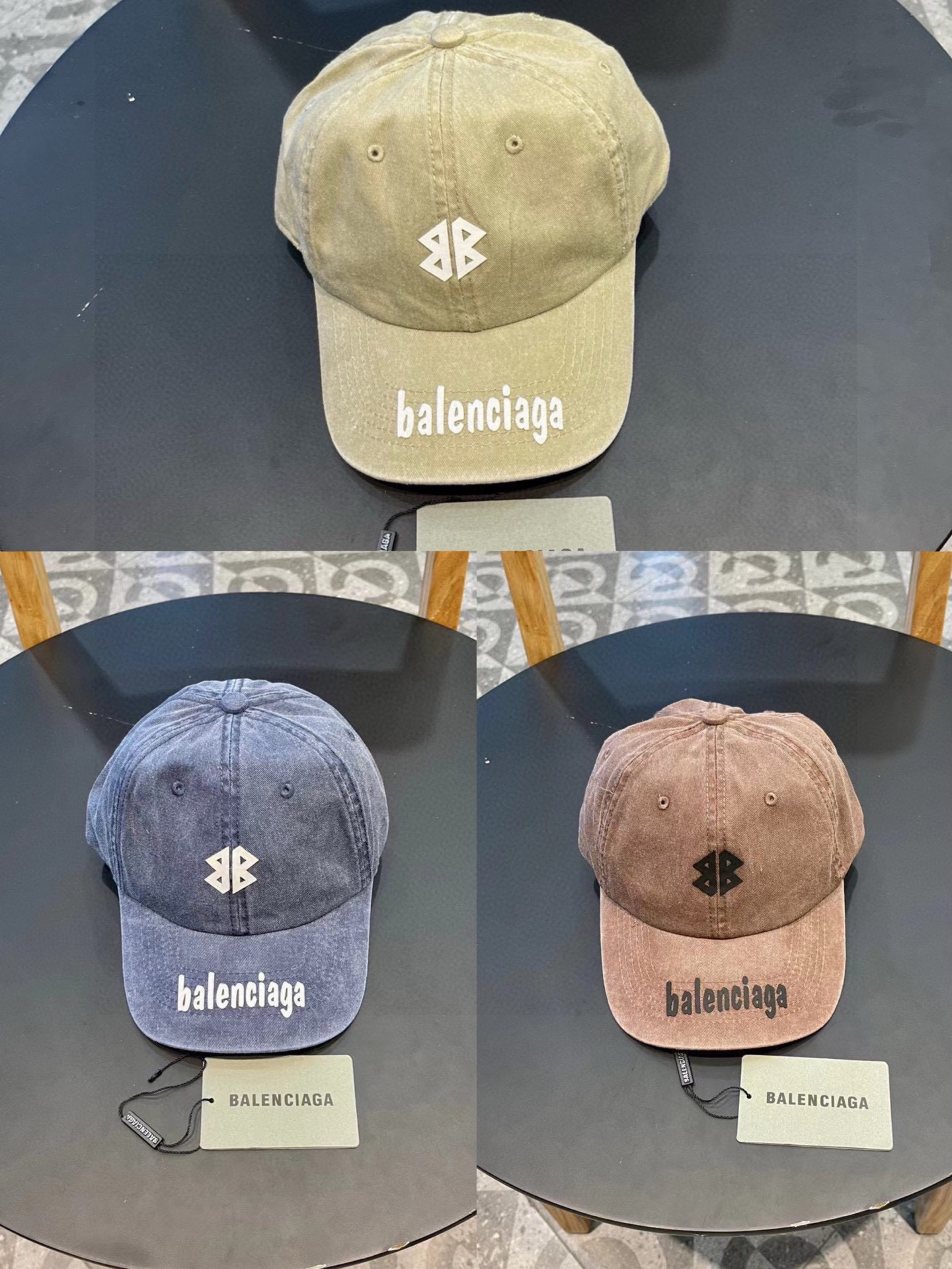  巴黎世家早春新款专柜新款简约刺绣款棒球帽，很潮！休闲运动款，经典制作，超级好搭衣服！