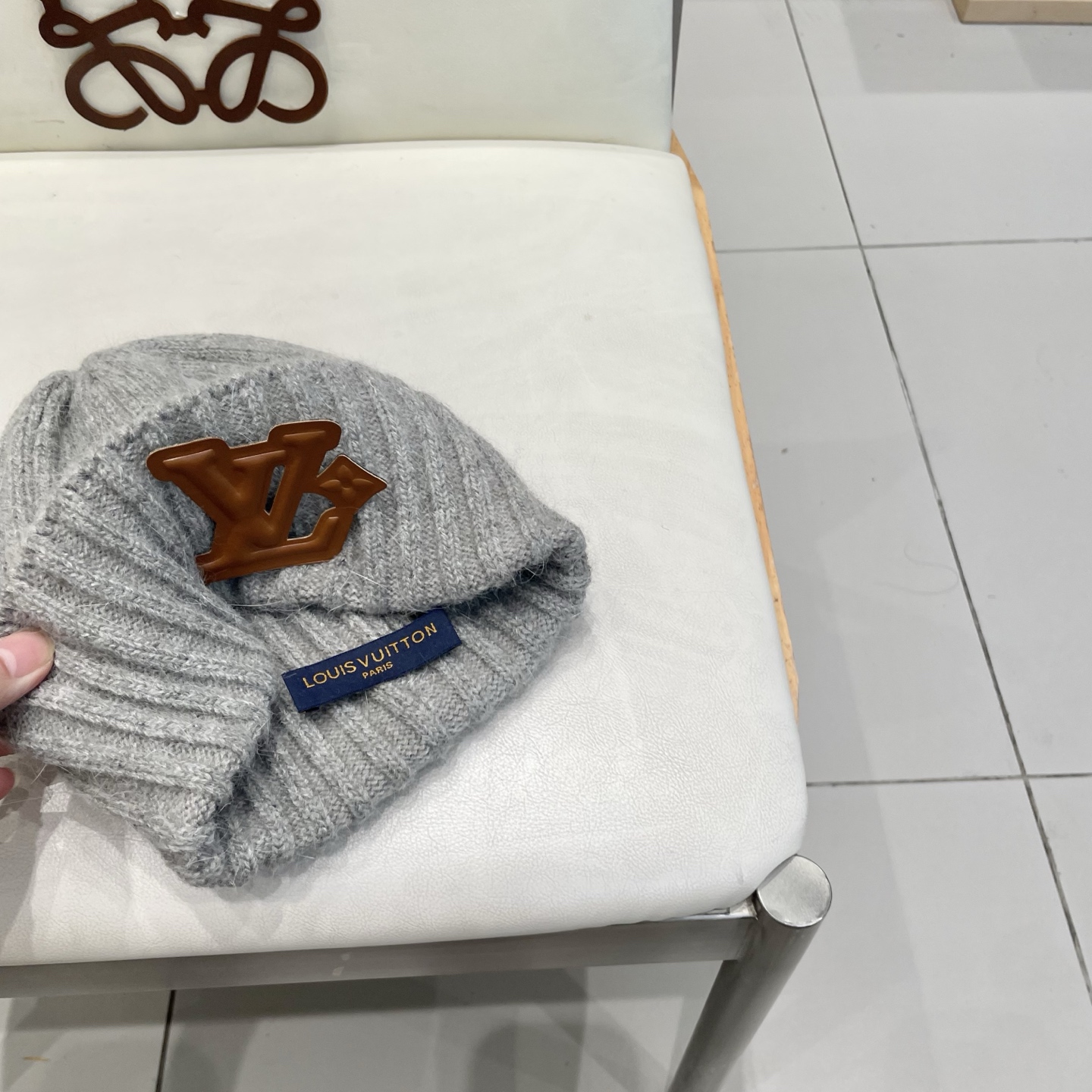  LV 路易威登 2025秋冬新款毛线帽，男女款针织帽，