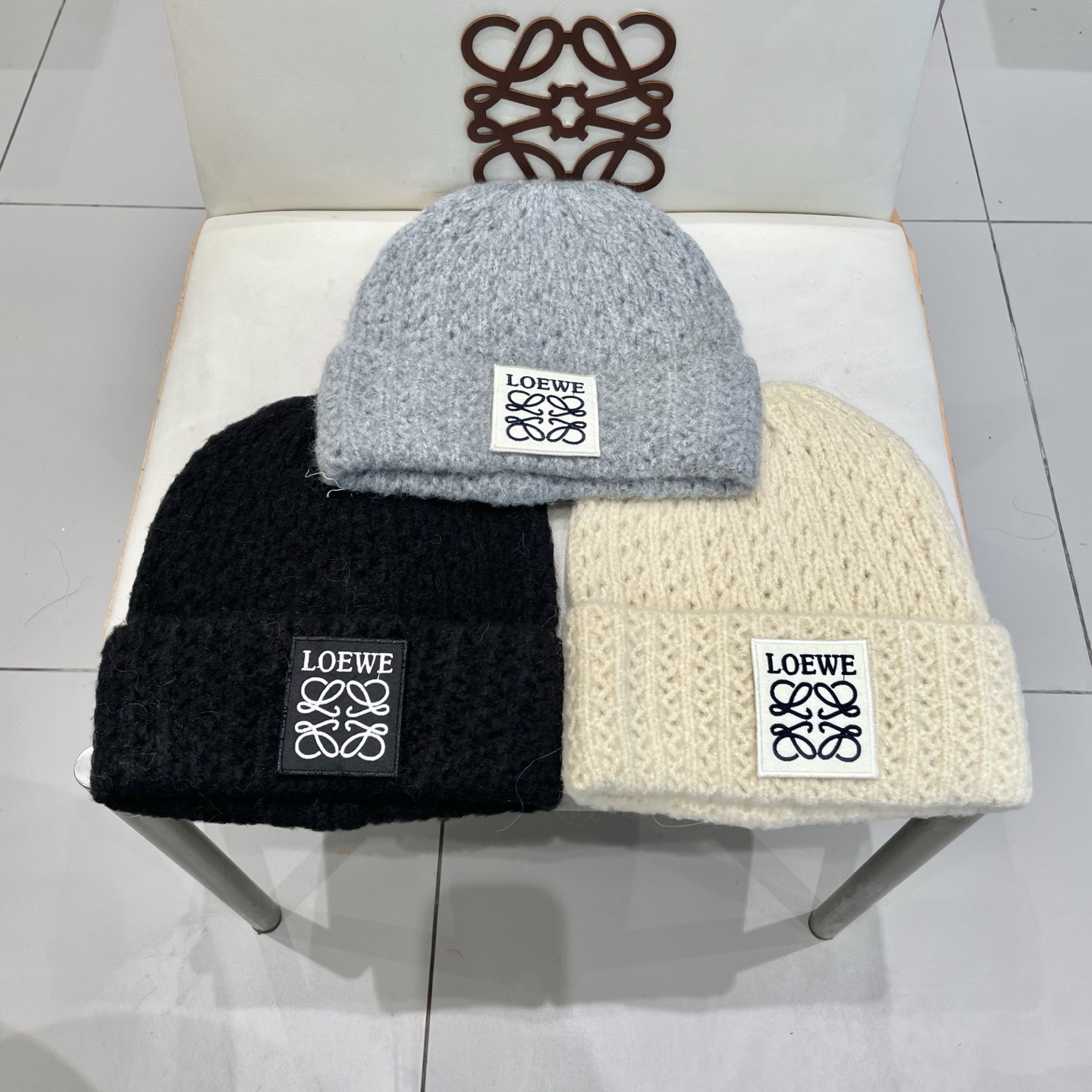  LOEWE罗意威秋冬新款毛线帽，时尚大牌 男女款通用款