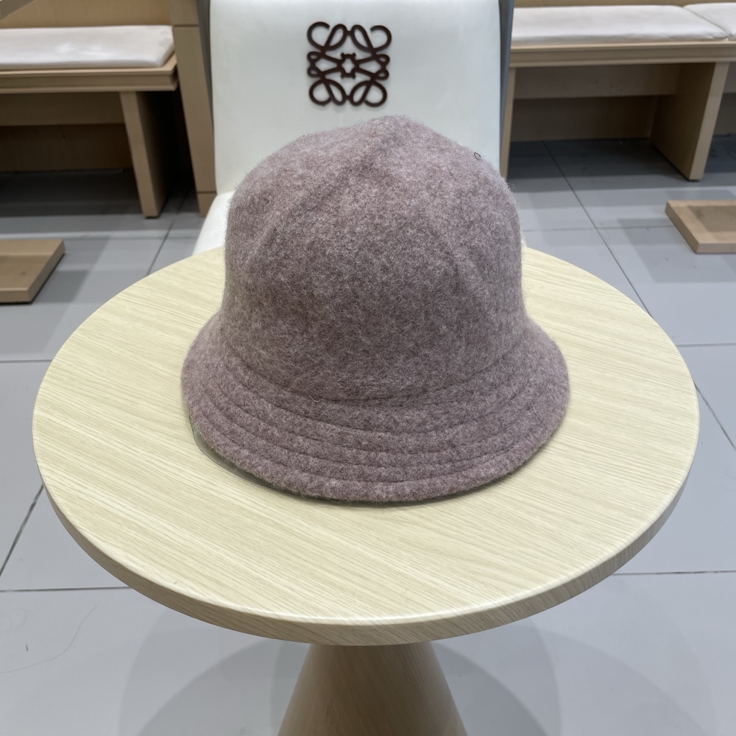  chanel香奈儿羊毛帽子女秋冬新款韩版百搭纯色毛呢渔夫帽可折叠显脸小保暖盆帽